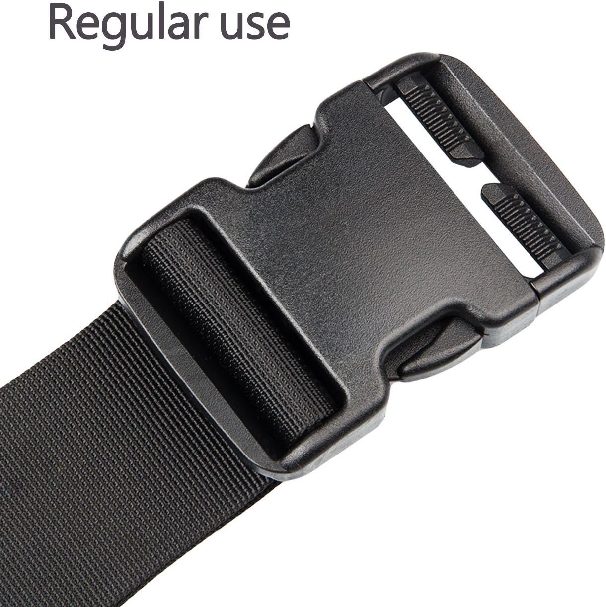 Quick Release Black Buckles for 25mm Straps – Durable and No-Sew Design