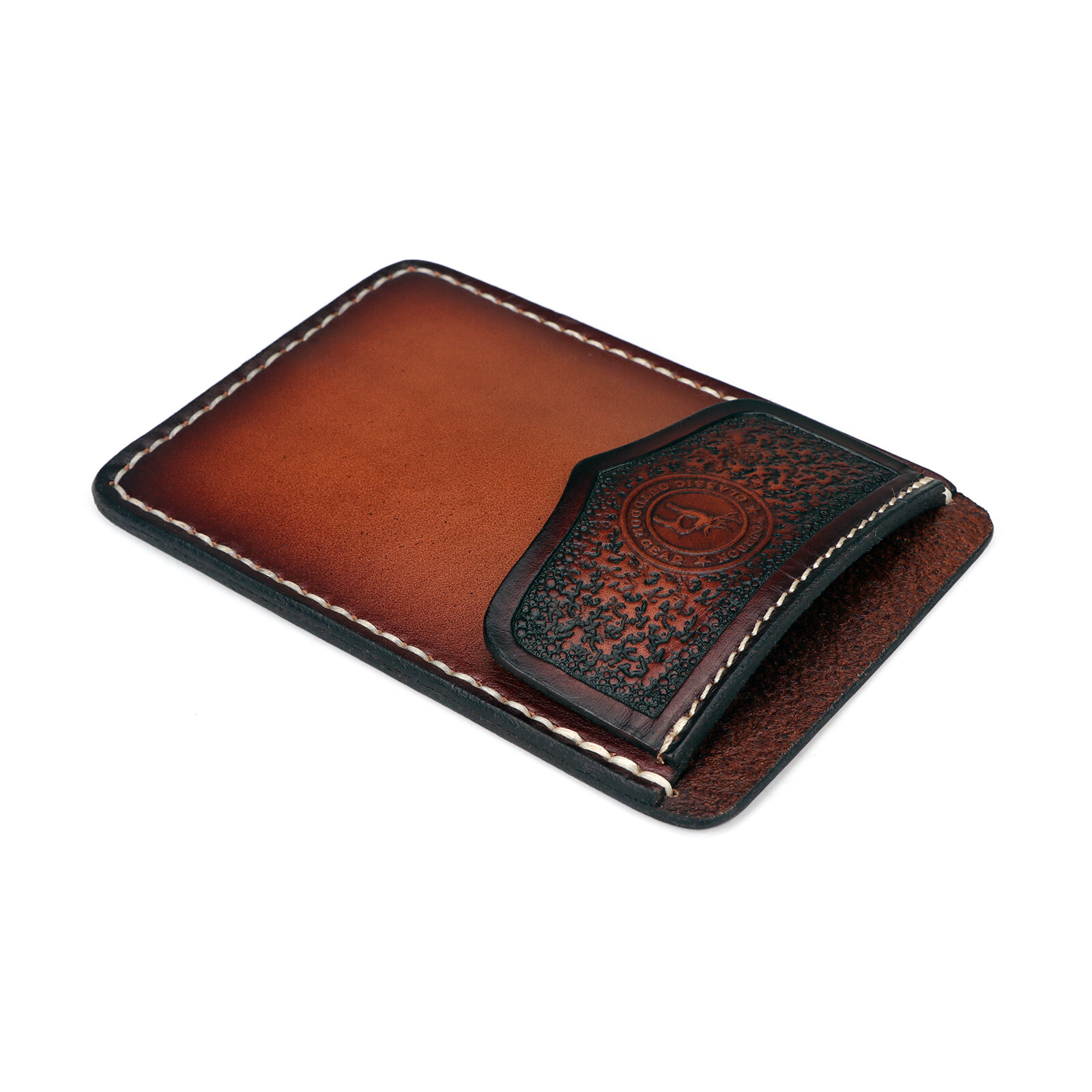 TOURBON Leather Shirt Pocket Protector Pen Tools Pouch For Worker Doctors Nurses