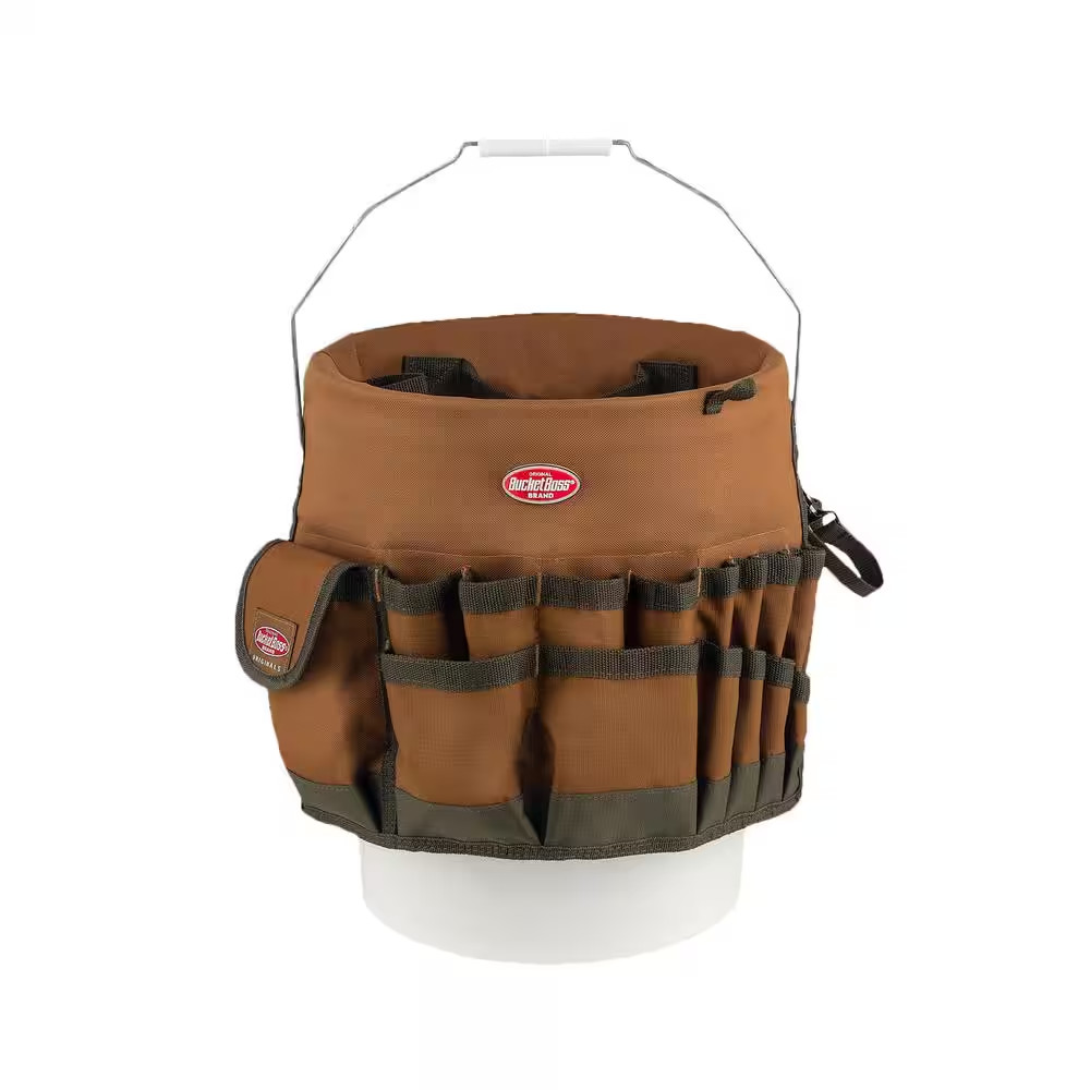 Bucketeer 5 Gal. Bucket Tool Organizer In Brown Free Shipping