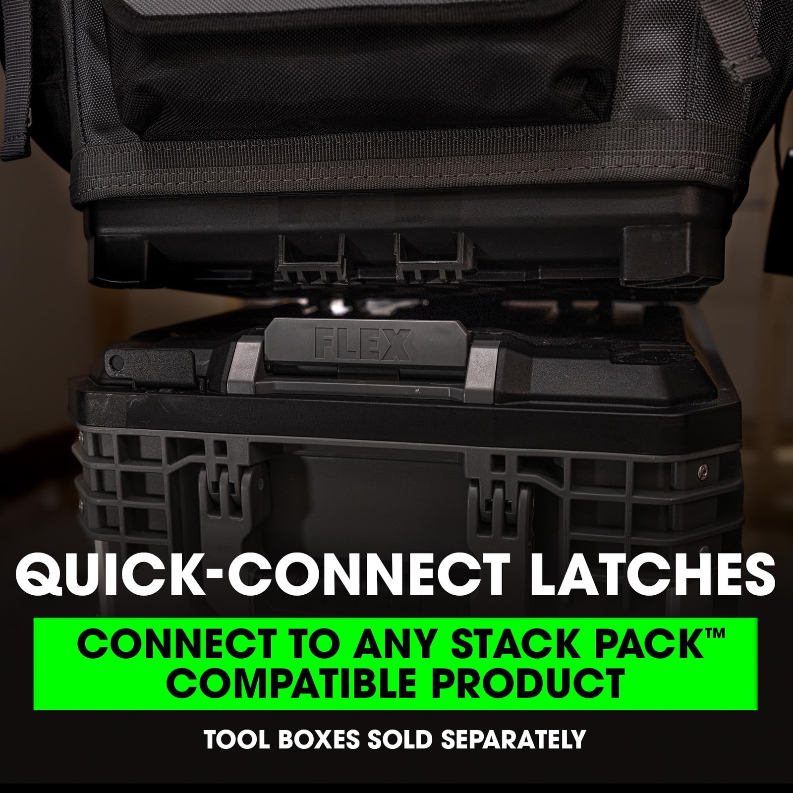 FLEX STACK PACK Storage System 16-inch Tote – FS1201