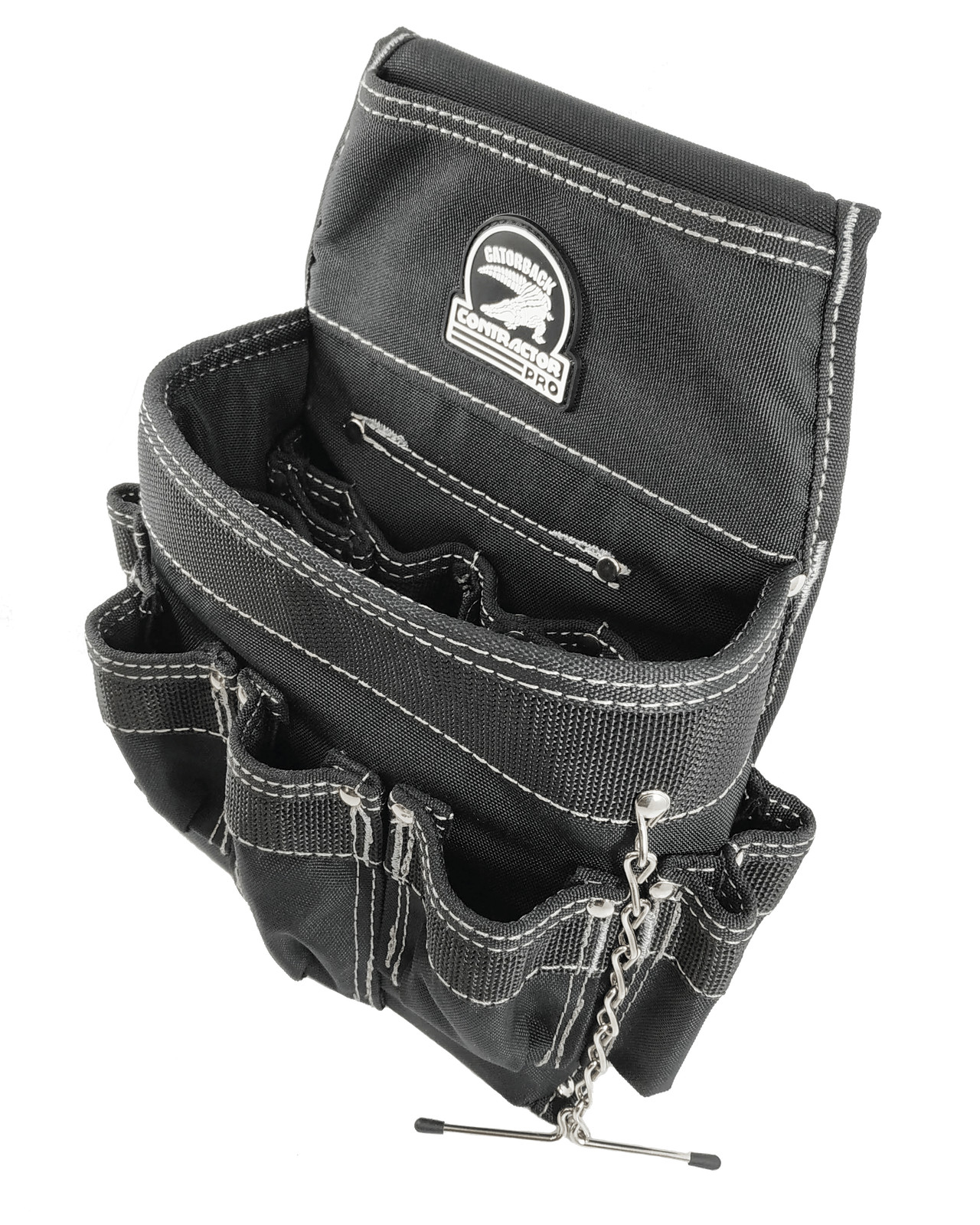 Gatorback Professional Electricians Tool Belt Combo B240 Adjustable Nylon Black