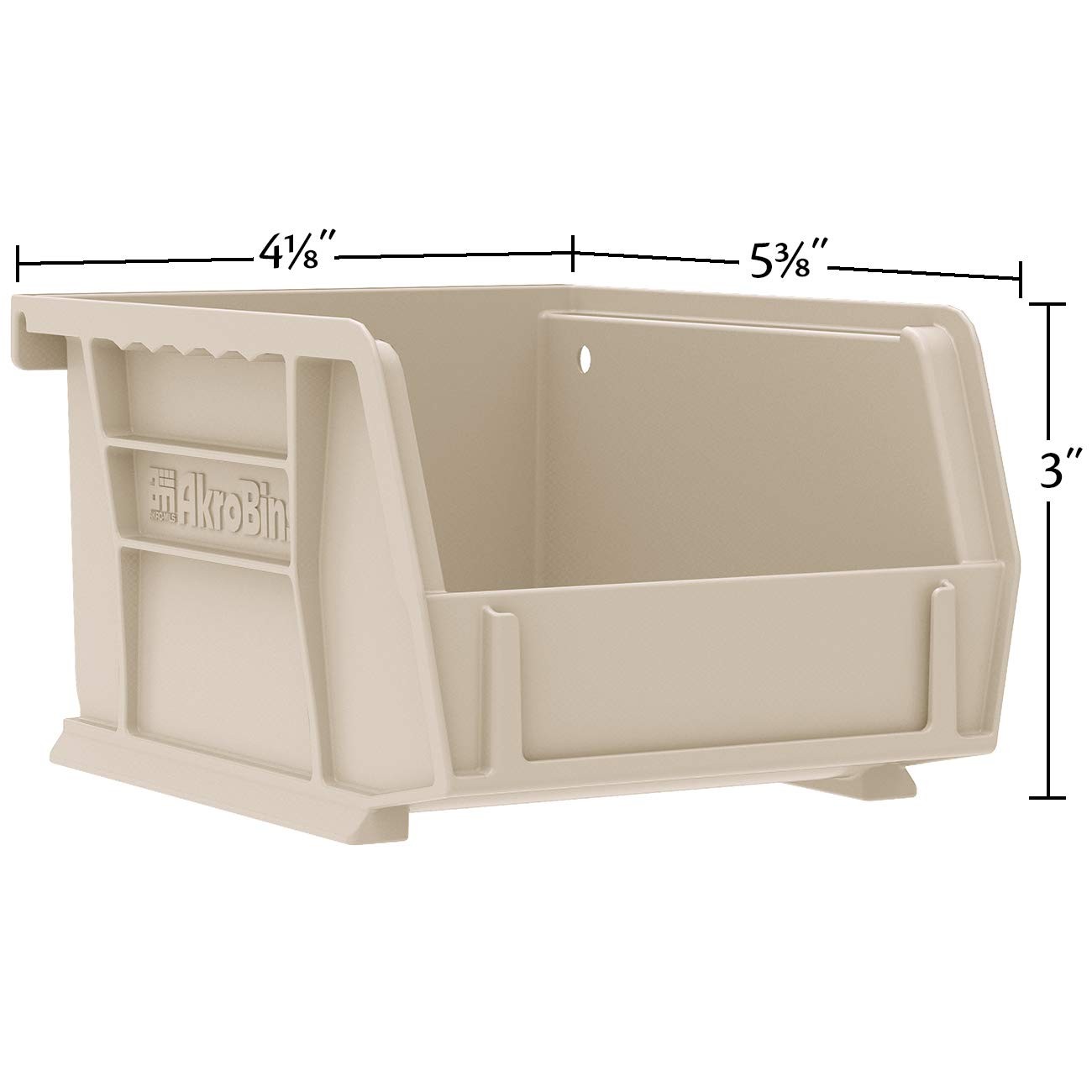 30210 AkroBins Plastic Storage Bins, SpaceSaving Stackable Bins for Garage, P…