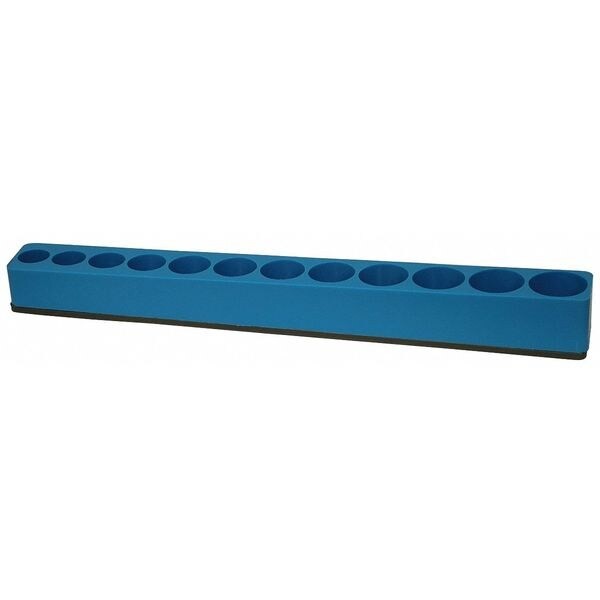 Westward 5Nne5 Socket Tray With Polypropylene, 1 5/8 In H X 14 In W
