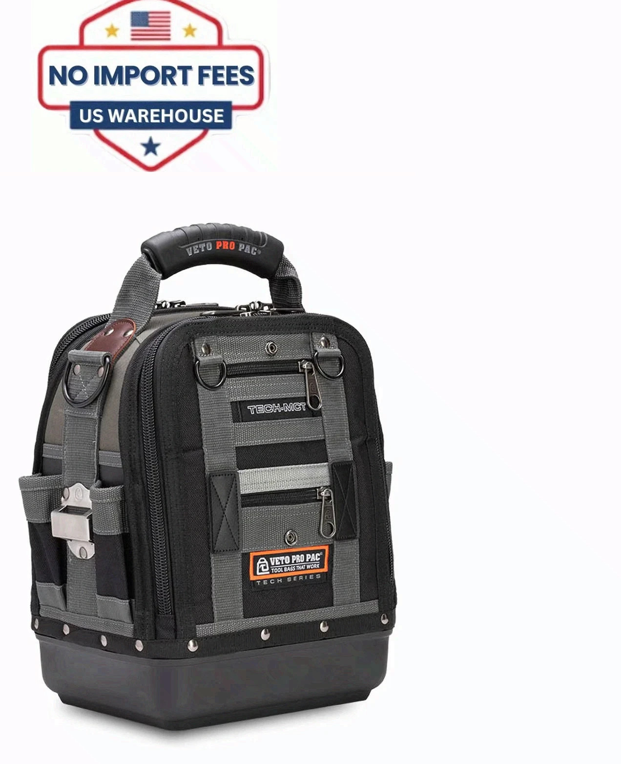 Veto Pro Pac TECH MCT Compact/Tall Tool Bag, VPP10060