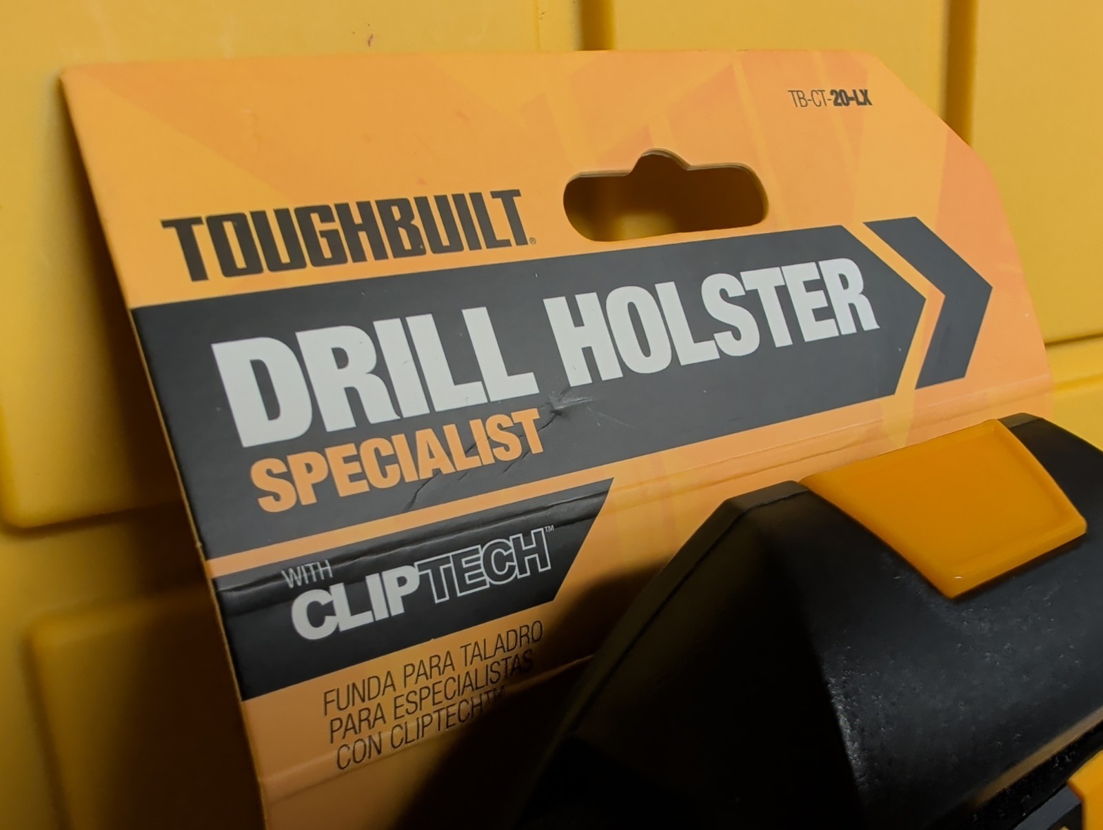 ToughBuilt TB-CT-20-LX Drill Holster Tool Pouch Belt Cliptech 15 Pockets & Loops