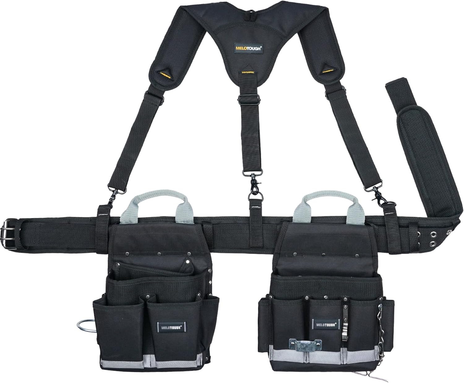 Electrician Tool Belt with Suspenders Tool Bag Suspenders Tool Belt Combo Constr