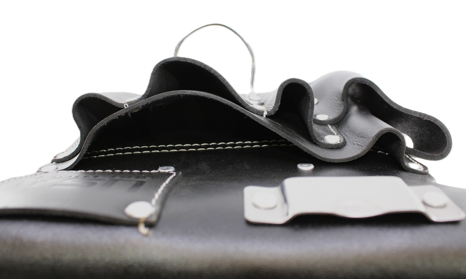 USA PRO TOOLS Top Grain Leather Drywall Pouch – Multi‑Pocket Tool Holder