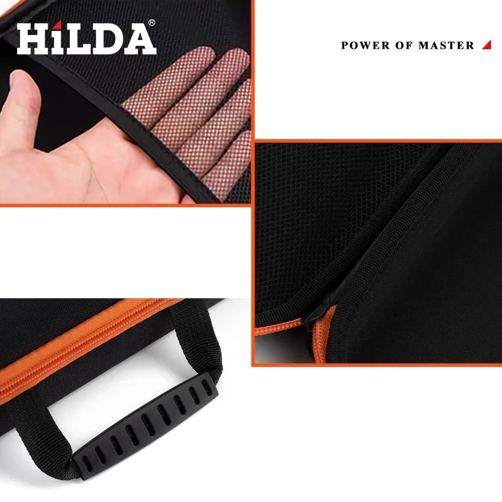 Waterproof Tool Bag Large Capacity Portable Storage Handbag for Hardware Tools