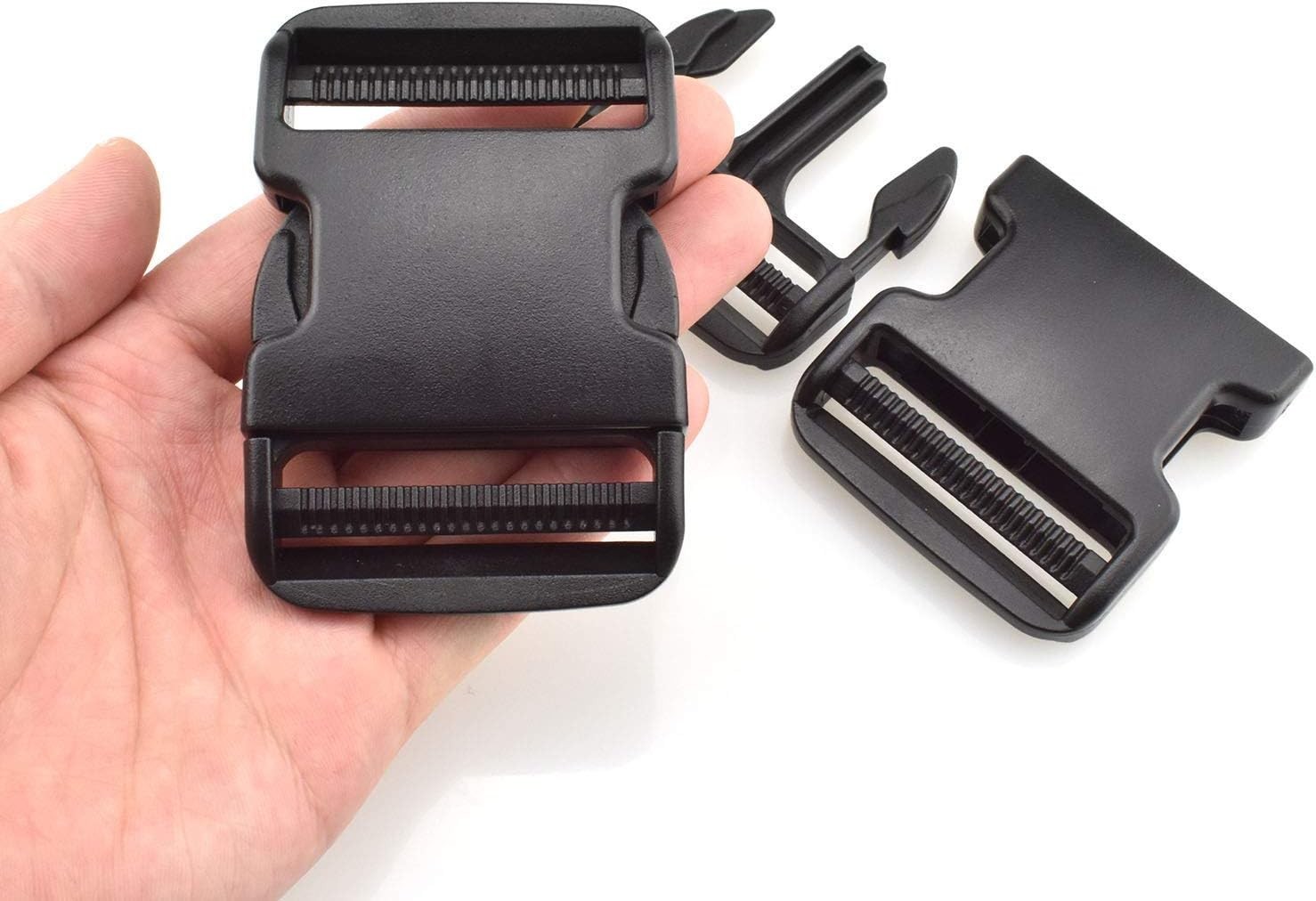 4-Pack Heavy Duty 2-Inch Adjustable Buckles – Quick Release for Outdoor Gear