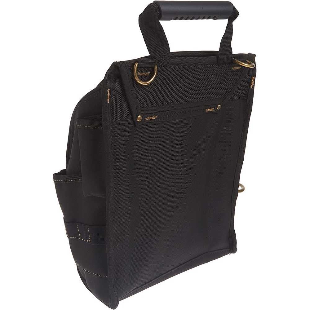 Clc Ercraft 1509 Zippered Professional Electricians Tool Pouch 21 Pocket Black