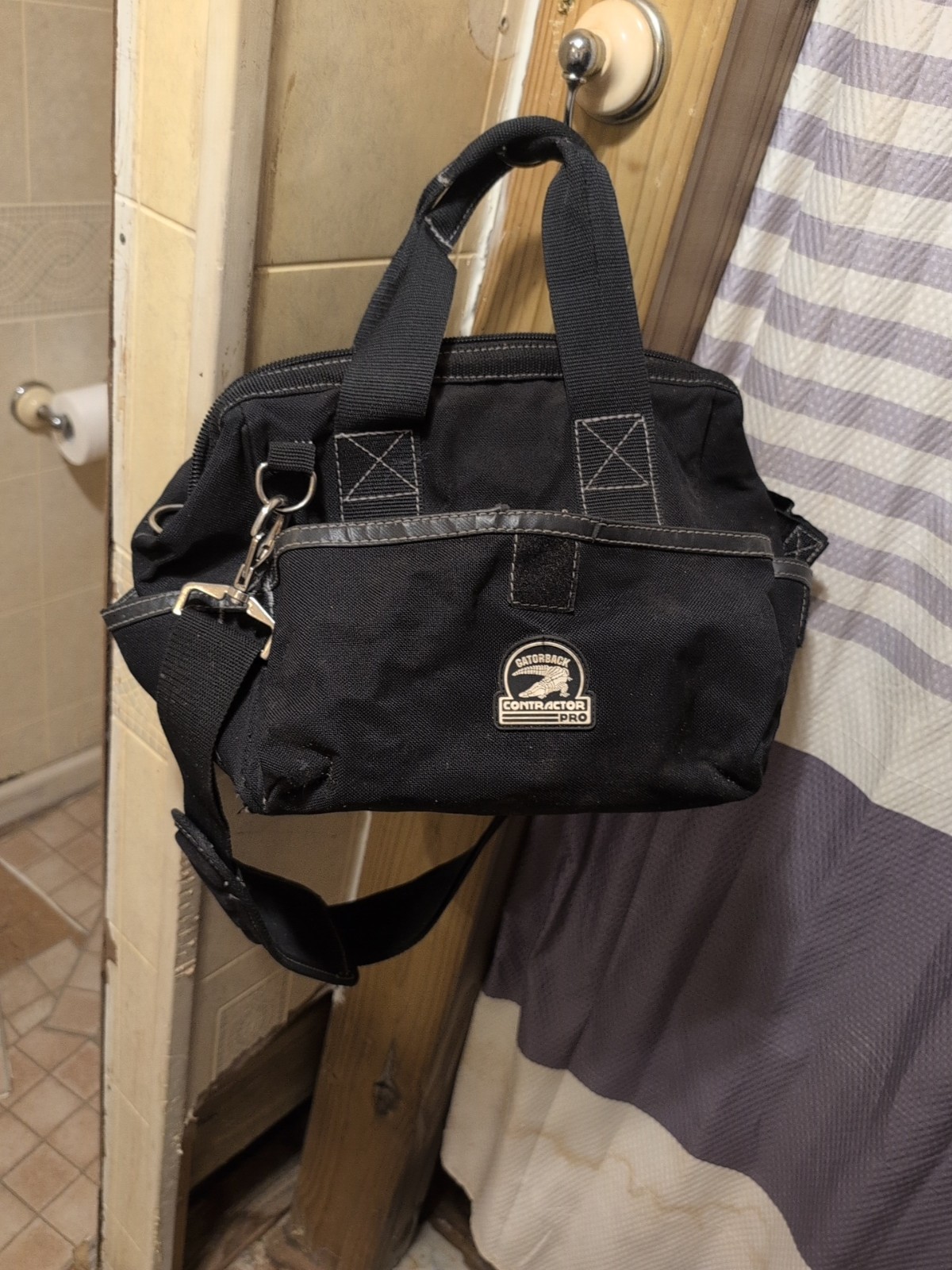 Gatorback Contractor’s Pro Tool Bag, Large , Multiple Pockets