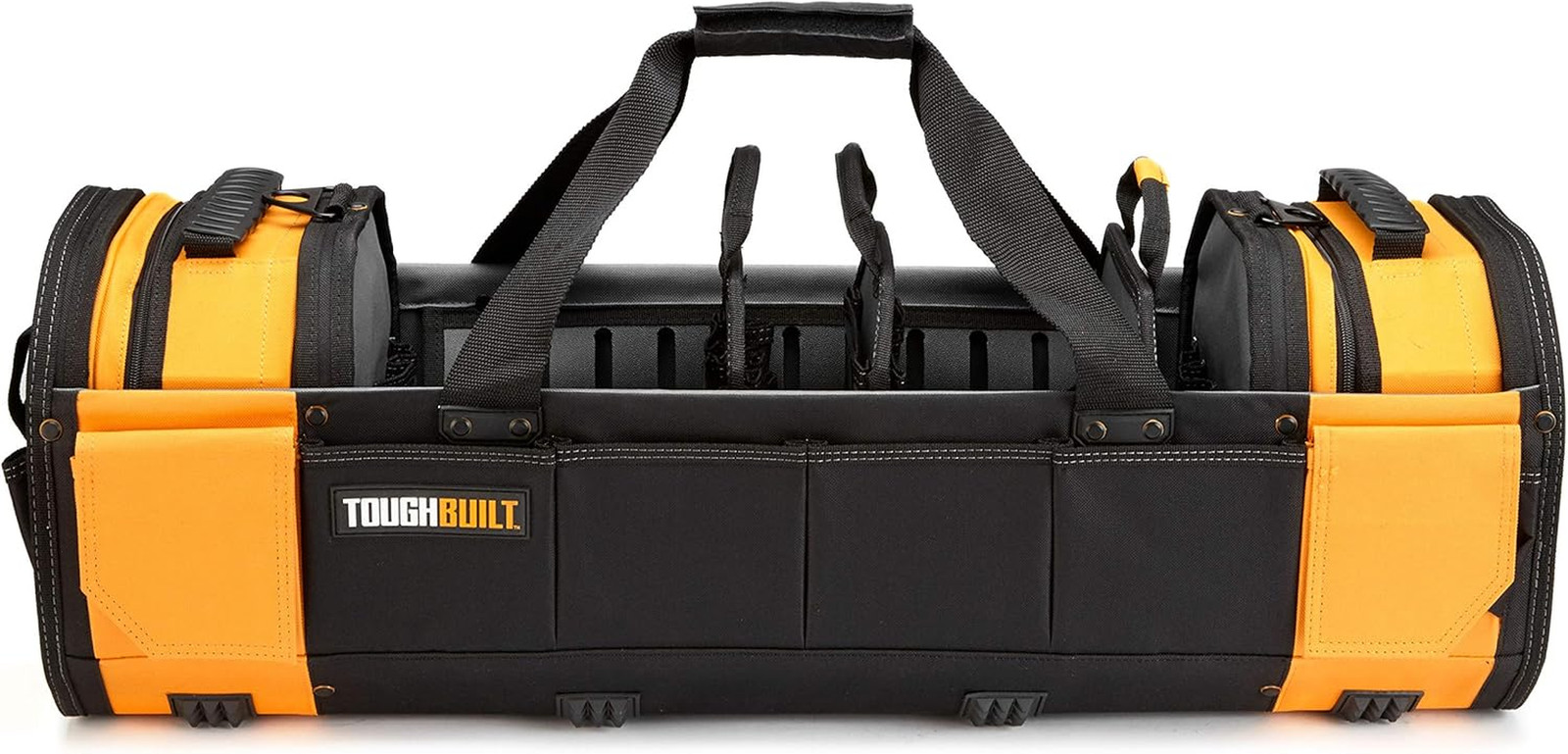 30″ Tool Bag with 68 Pockets & Removable Dividers for Ultimate Jobsite Organizat