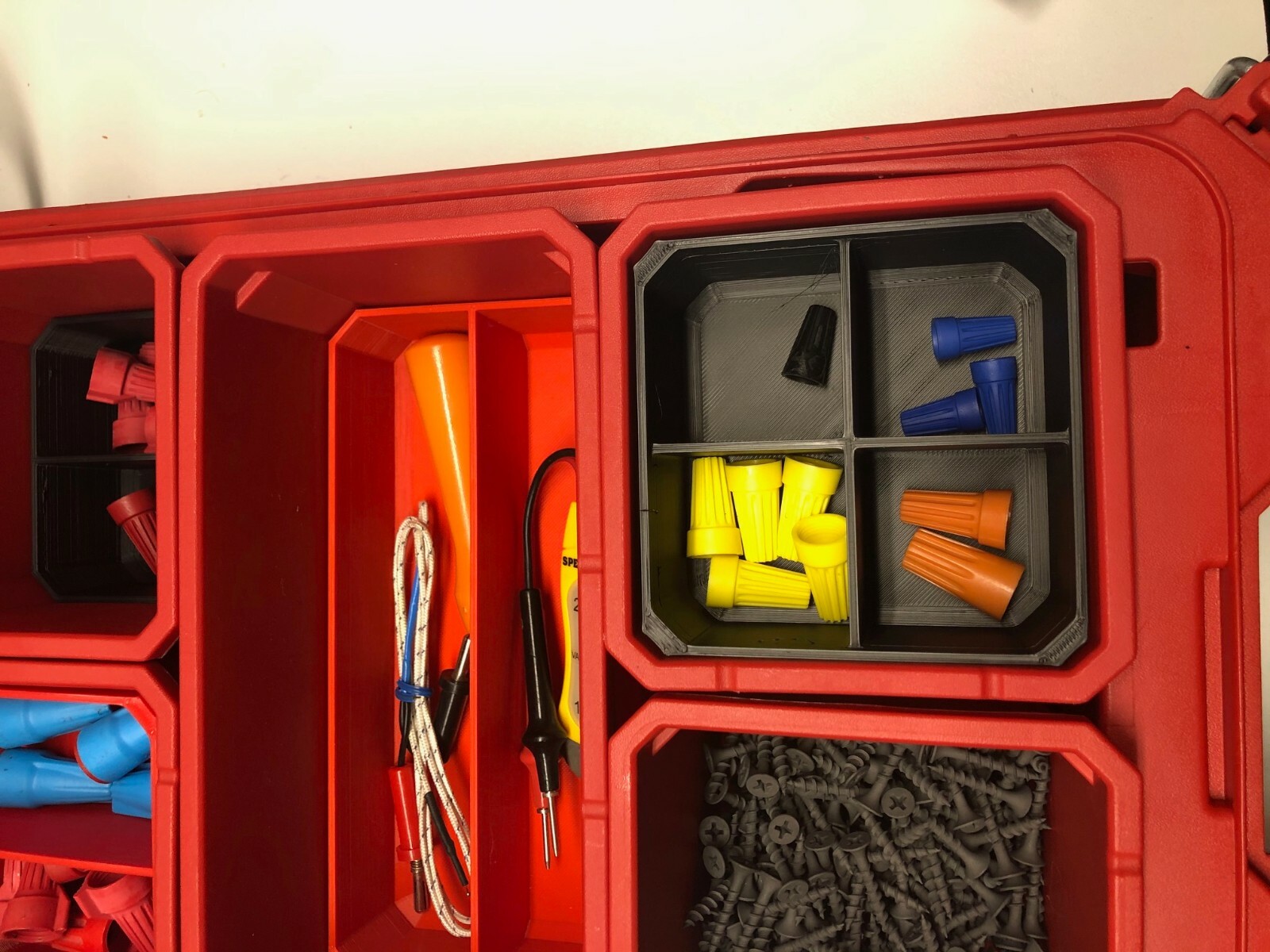Bin Inserts Compatible With Milwaukee Packout Or Job Site Organizer