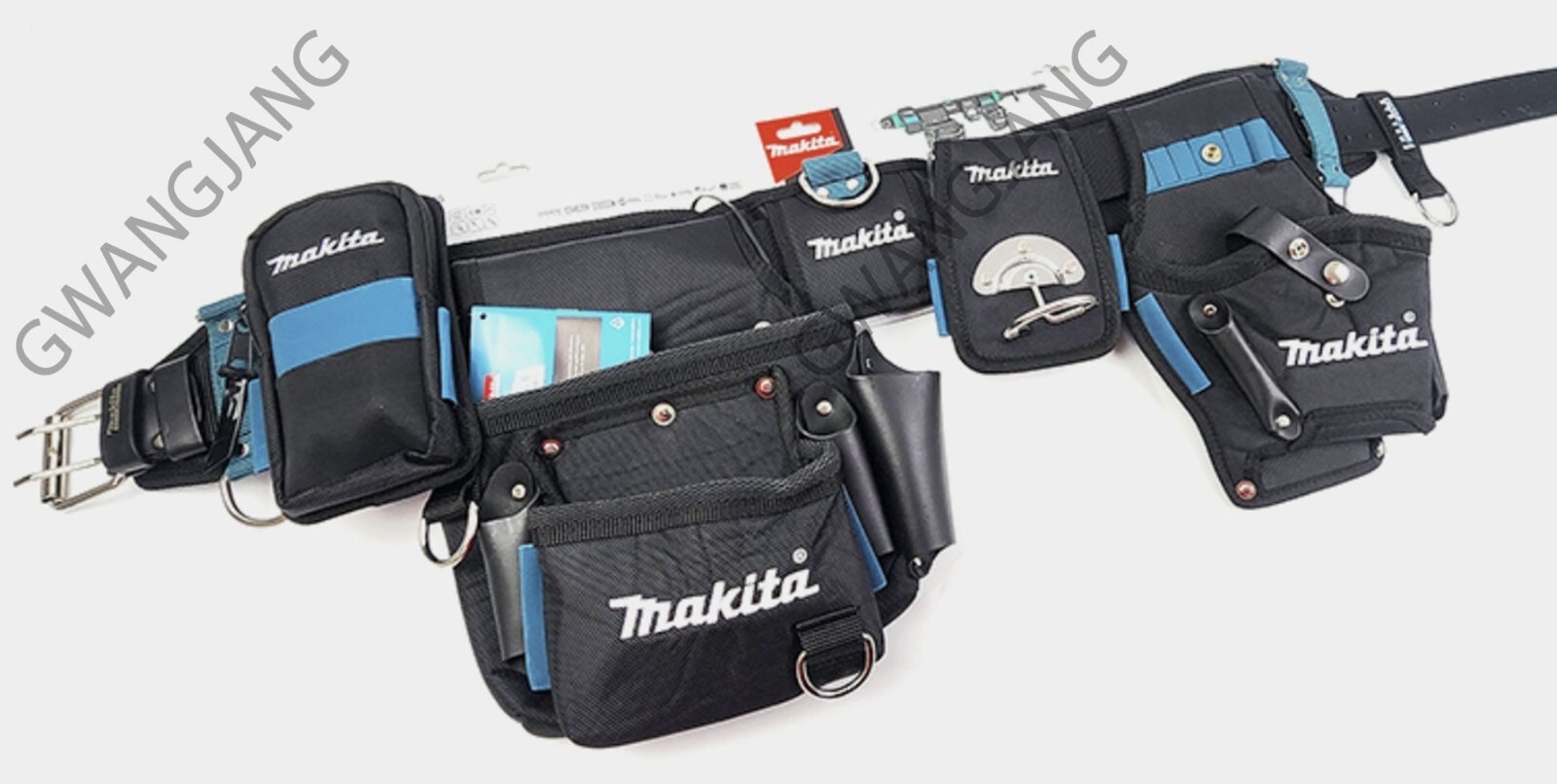 Makita E-15235 Ultimate Heavyweight Tool Belt Set Pouch After E-05175 P-71897