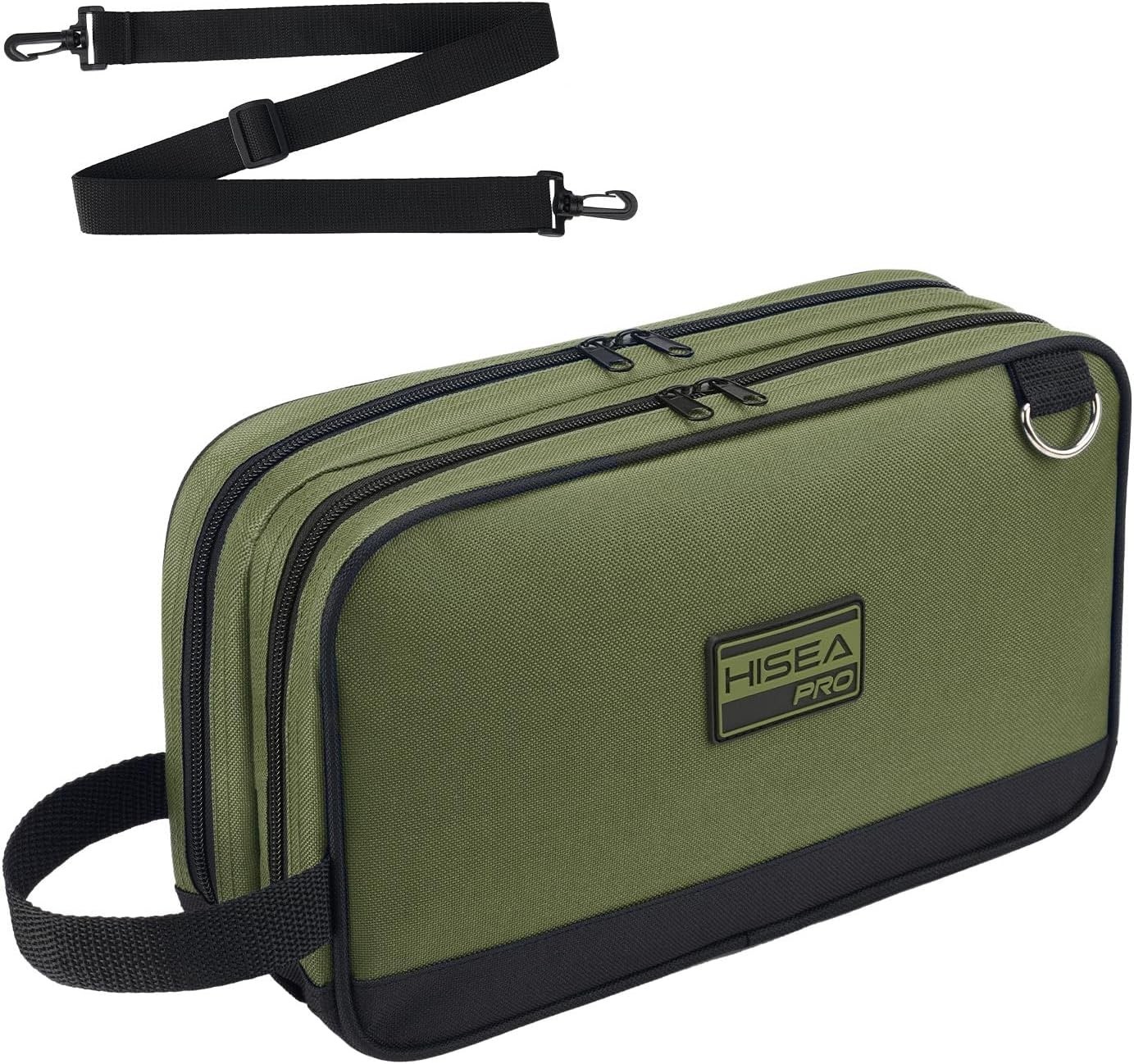 Small Tool Bag, 12 Inch Tool Pouch with 2 CompartmentsBag for Electrican, Mechan