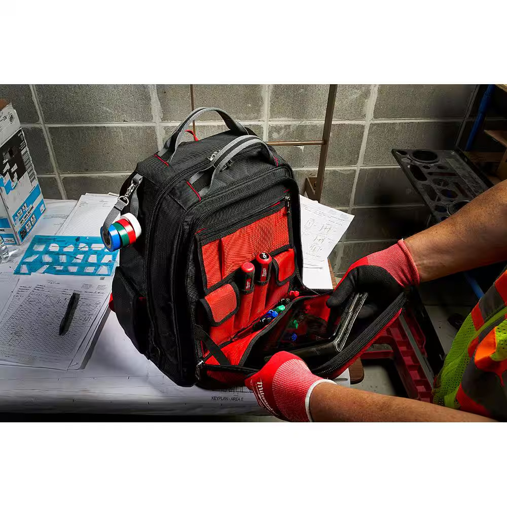 15 In. PACKOUT Tool Backpack with FASTBACK Folding Utility Knife and 50-Pack Gen