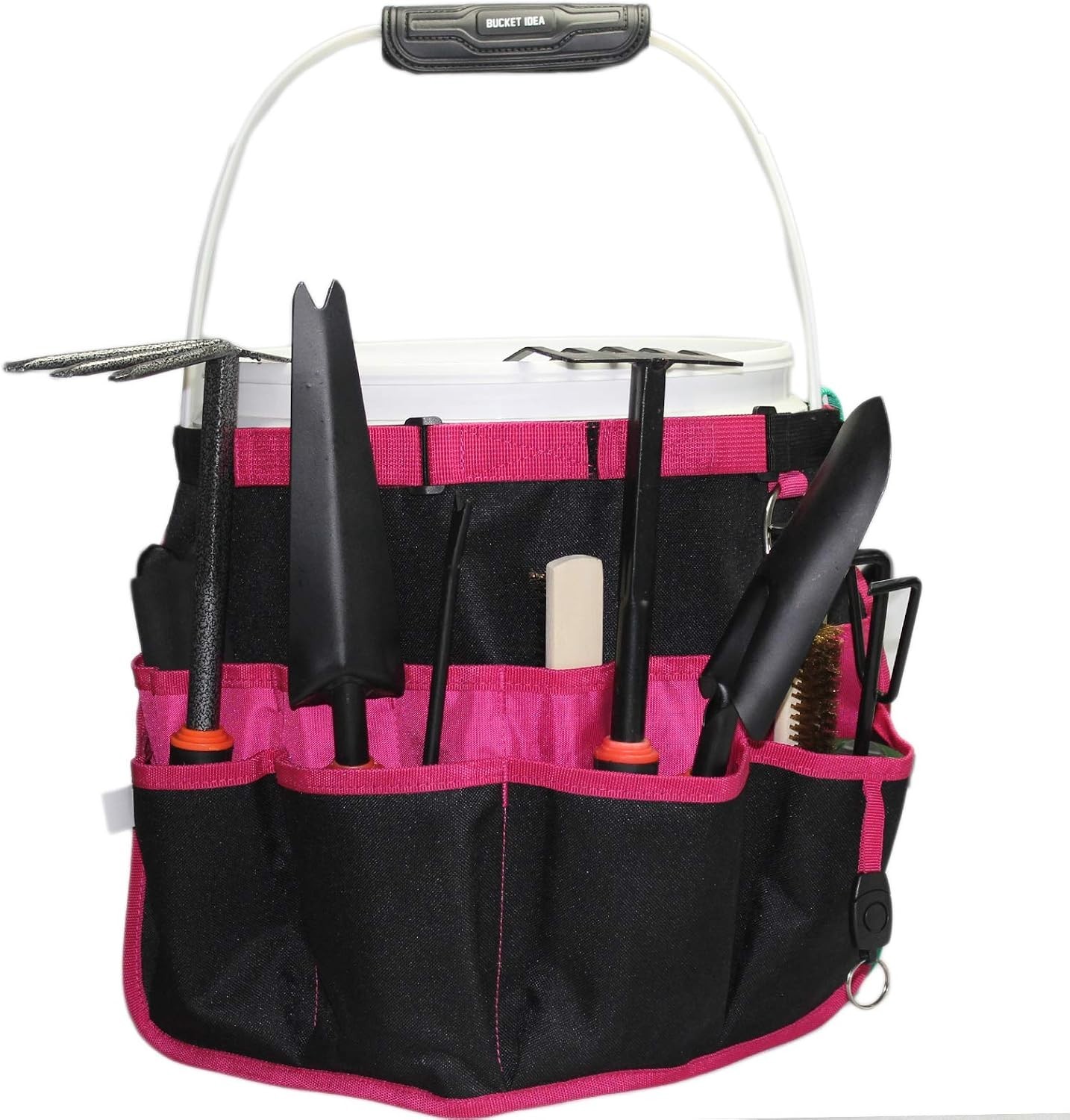 Bucket Caddy Organizer Bucket Tool Organizer for Garden Tools Fit 3.5 to 5 Ga…