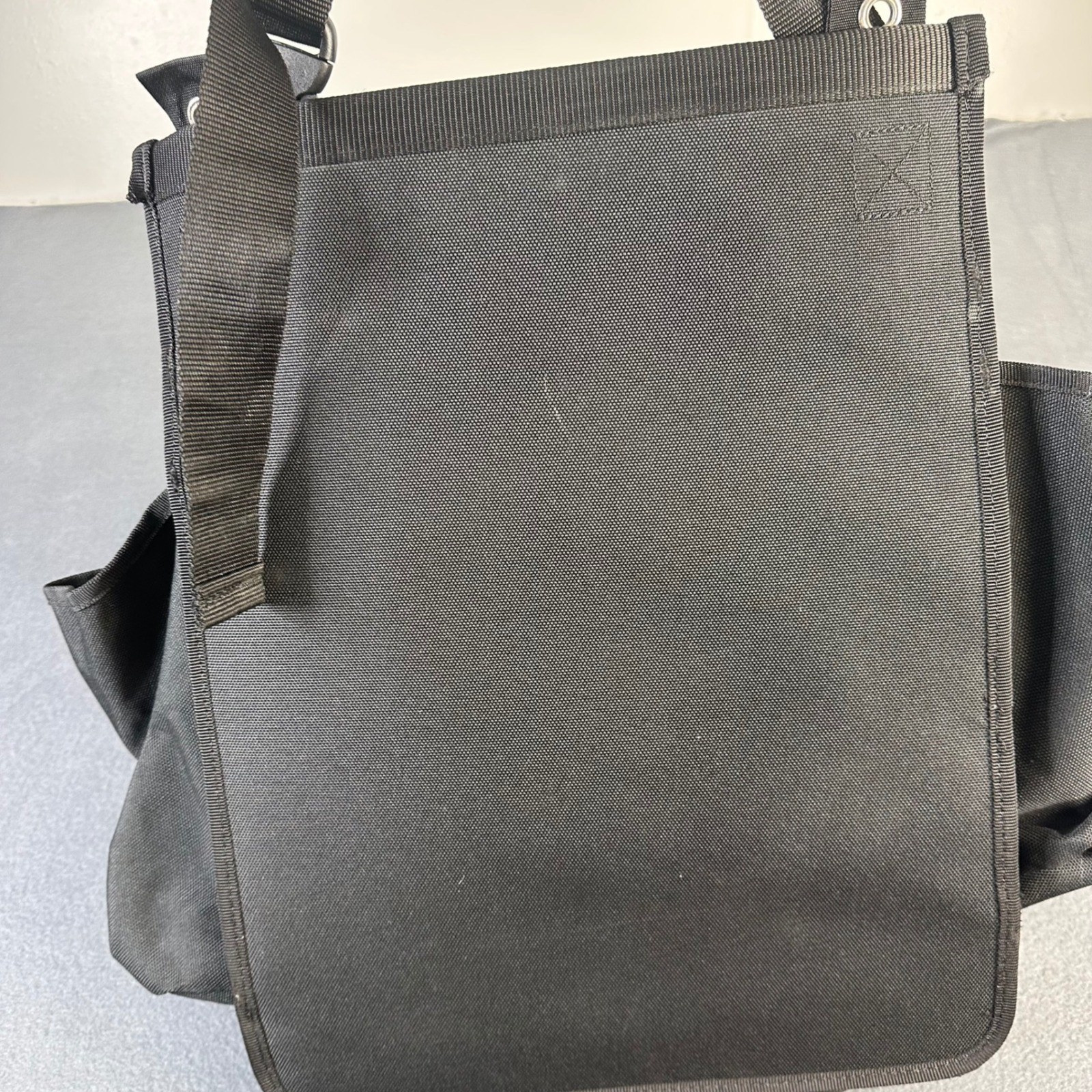 Duluth Trading Co Black Ballistic Nylon Tool Bag Organizer Utility Pouch Multi