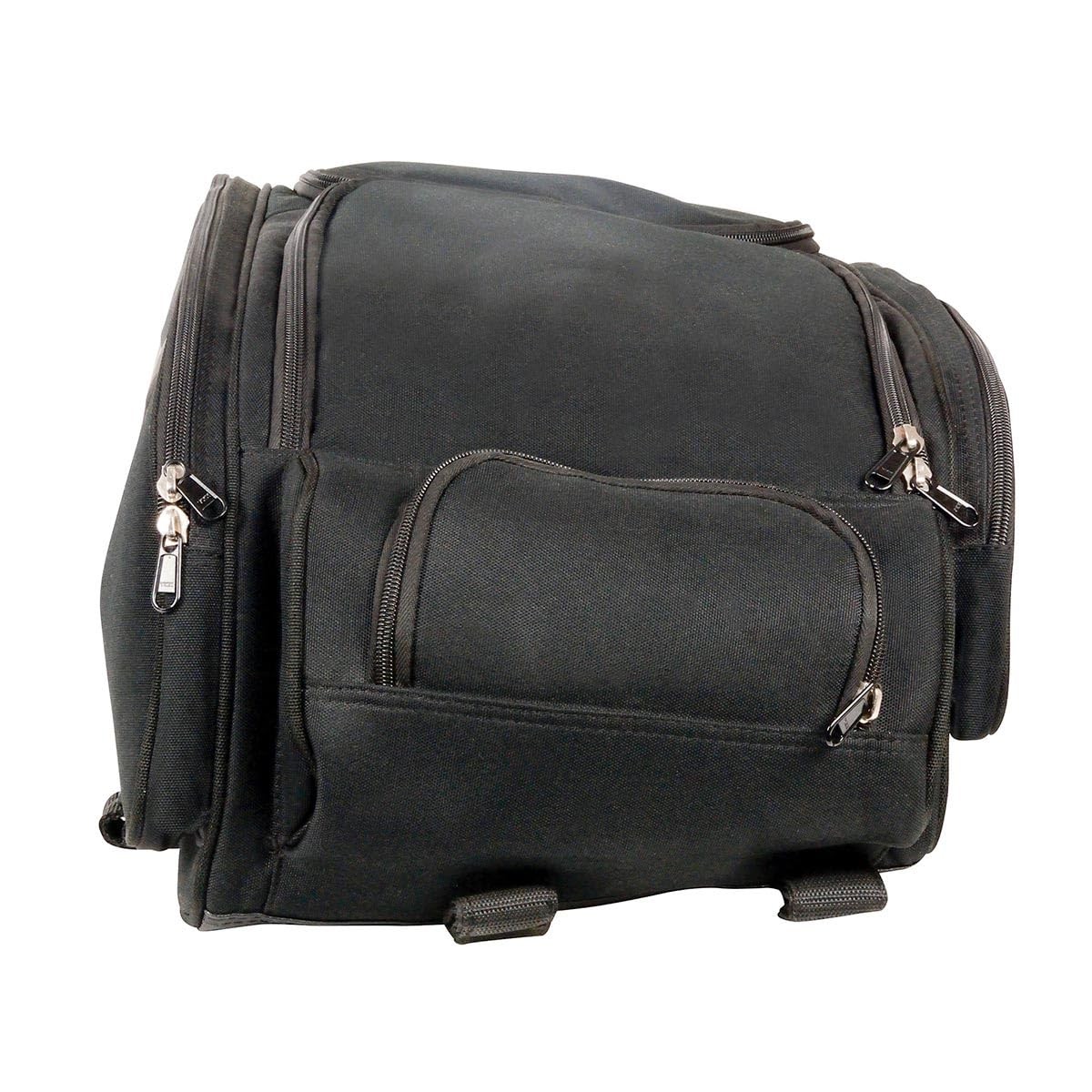 Milwaukee Performance MP8107 Medium Black Long Textile Motorcycle Back Trunk …