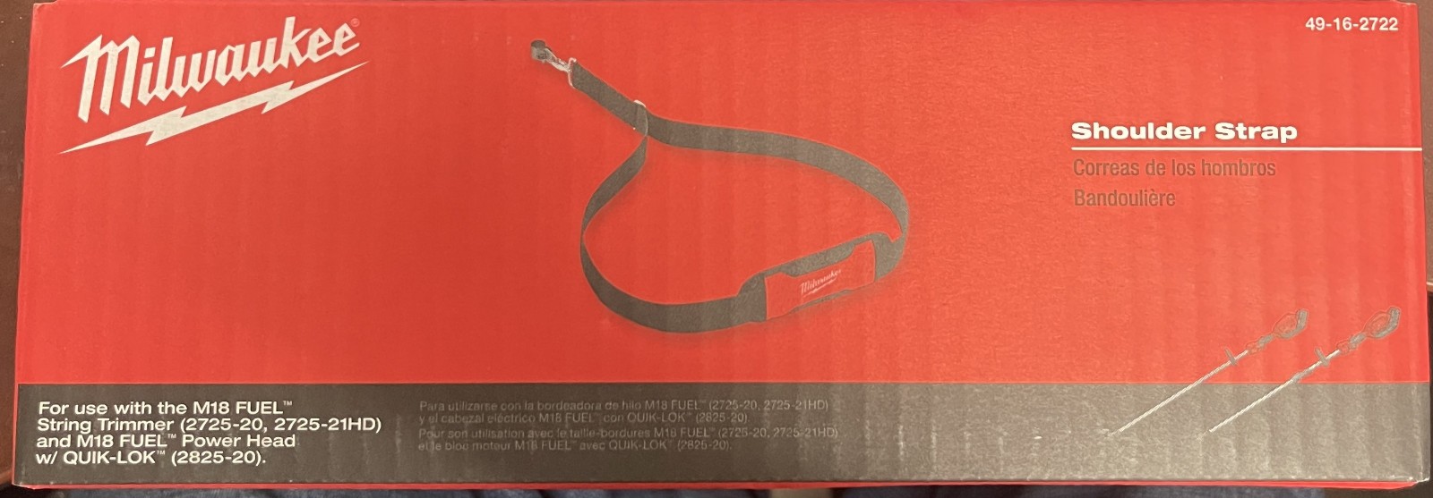 Milwaukee Shoulder Strap 49-16-2722 For M18 Tools