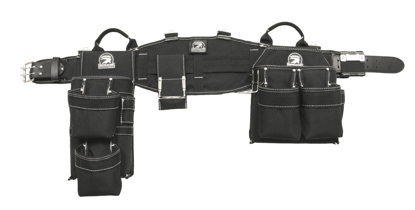 Gatorback Foundation Setters Tool Belt Combo B340 Adjustable Nylon Black