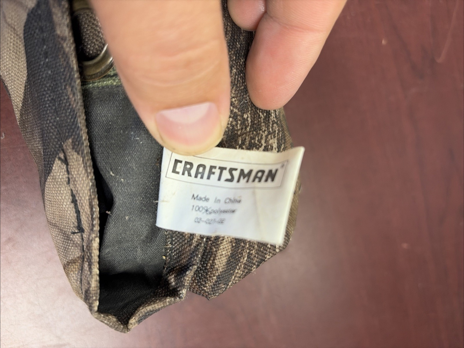 Craftsman Camouflage 14 Ratcheting Wrench USA SAE & MMM Roll-up Pouch # 40988