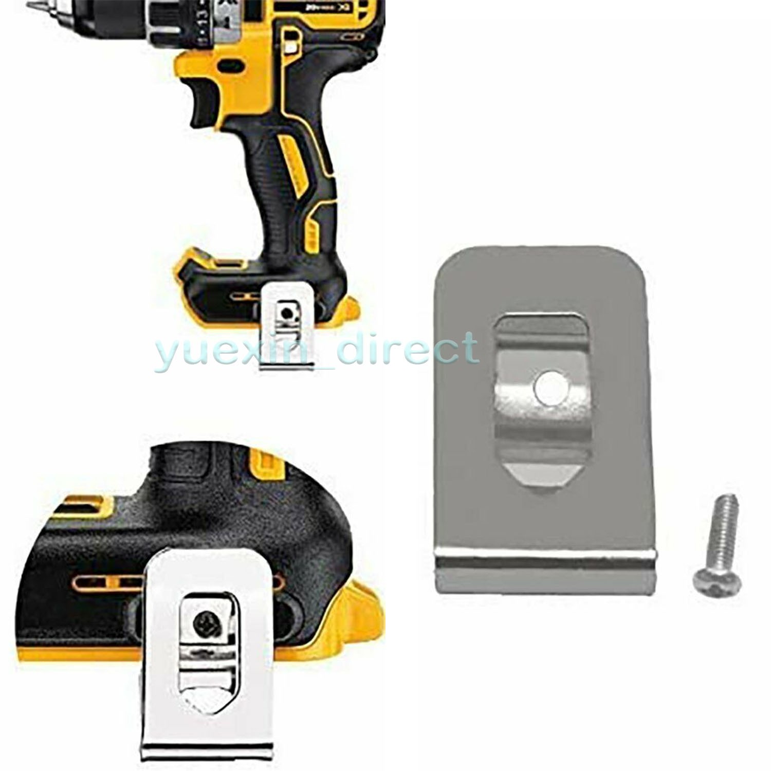 10 Pack Belt Clip Hooks For Dewalt 20V Drill Driver DCD980 DCD985 DCD980L2 Tools