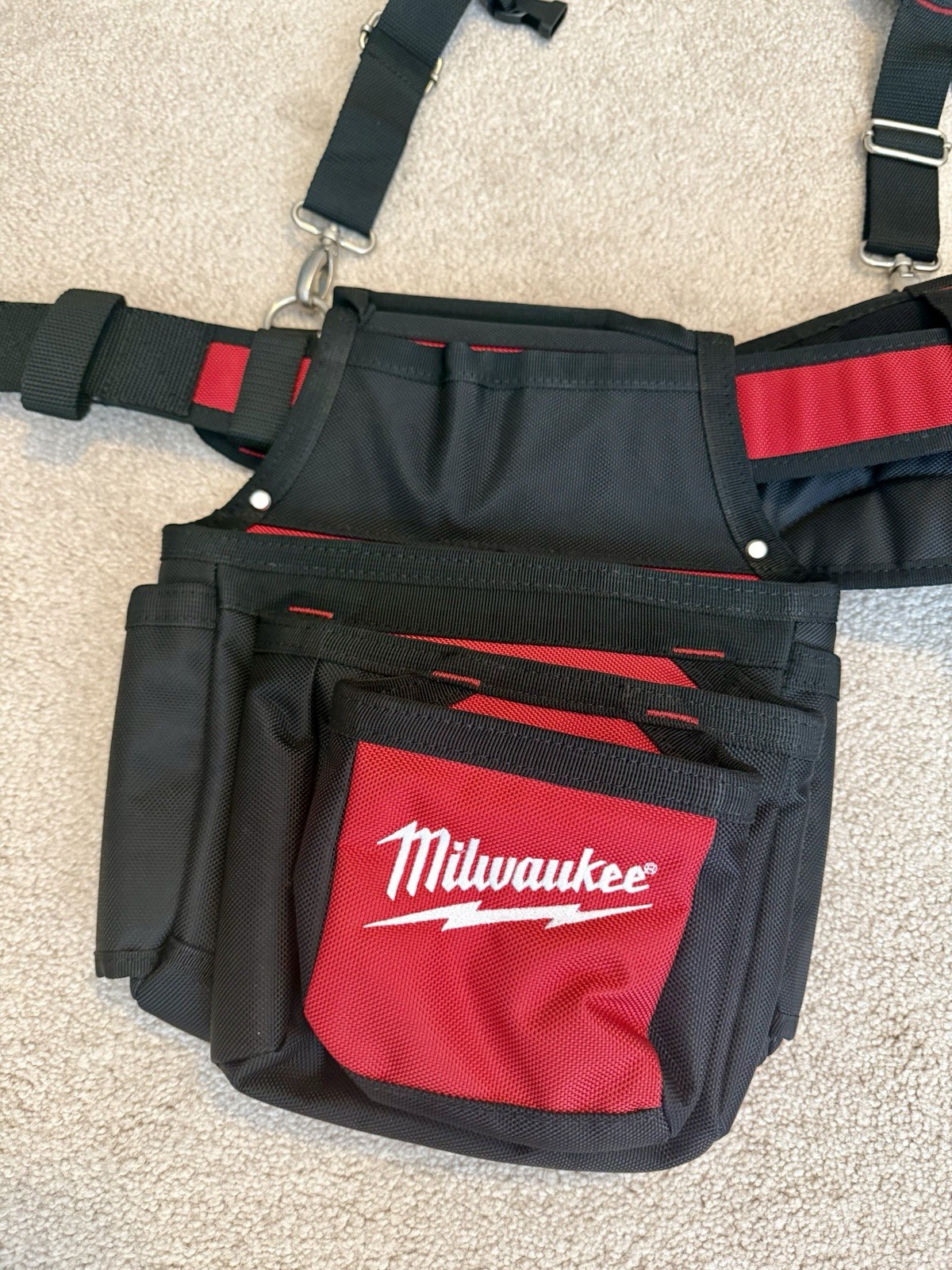 Milwaukee 48-22-8120 Contractor Work Belt with Suspension Rig