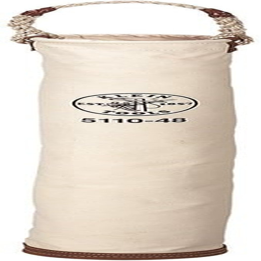 Durable 48″ Line-Hose Bag with Canvas Body and Molded Bottom for Easy Use
