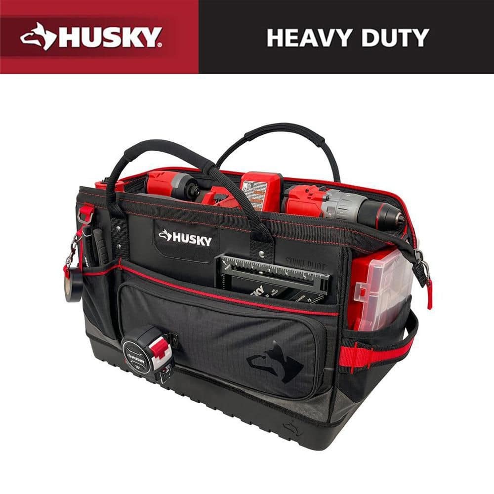 Husky Heavy-Duty 20 in. PRO Power Tool Bag