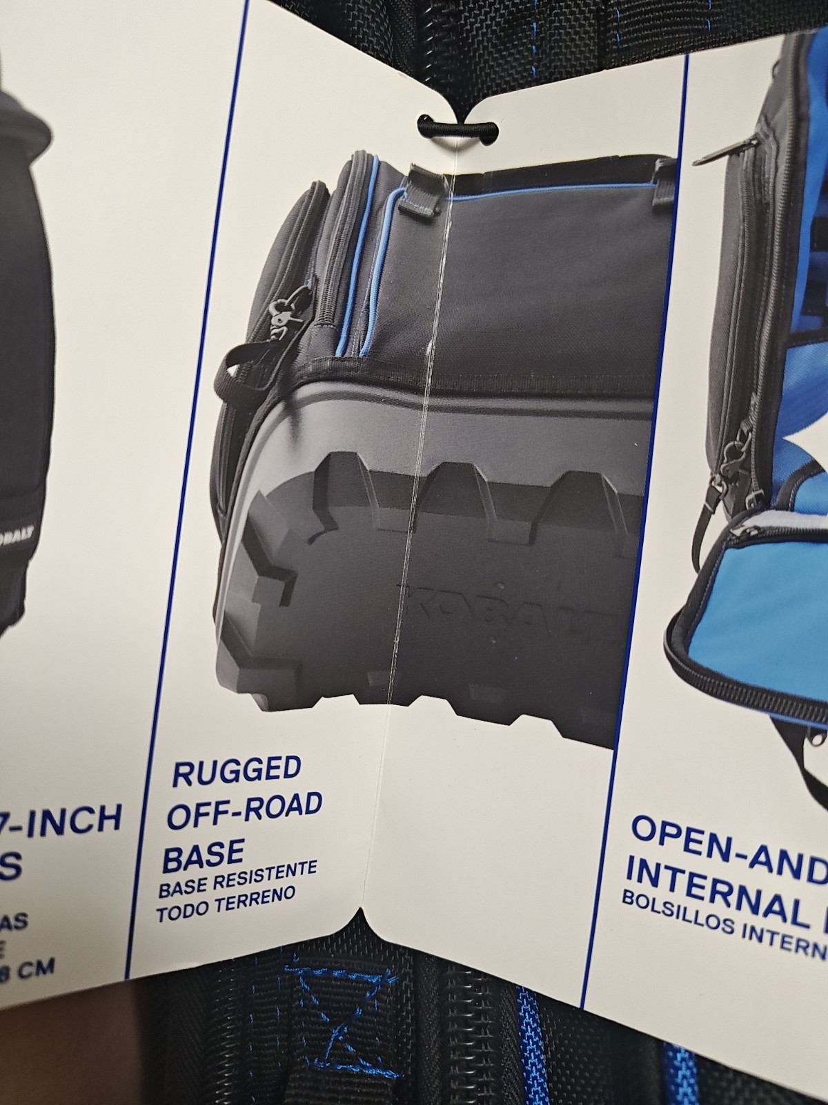 Kobalt Tool Backpack Hard Molded Base FFE 33 Pockets 19*15*8 #2416964