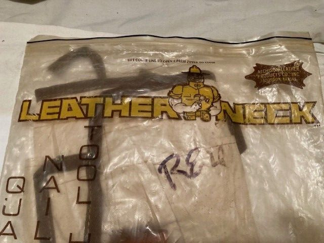 USA LEATHER NECK Atchison Canvas Cotton Nail Bag Tool Holder Apron – New In Pkg