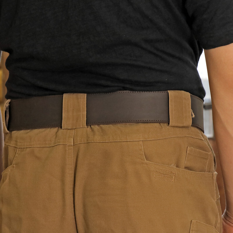 Leather Tools Holster Carry Work Belt 2″ Double Roller Buckle Rig Belt-Xmas Gift