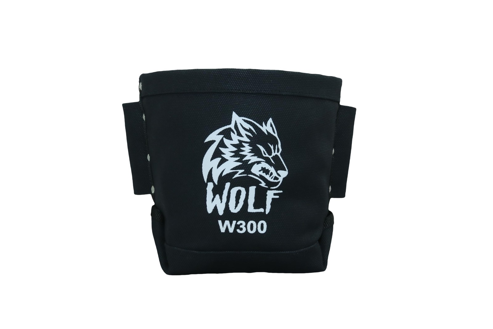 Wolf Black Canvas Tool Pouch, Tunnel Belt Loop, Bull Pin Loops & Bolt Bag Tot…