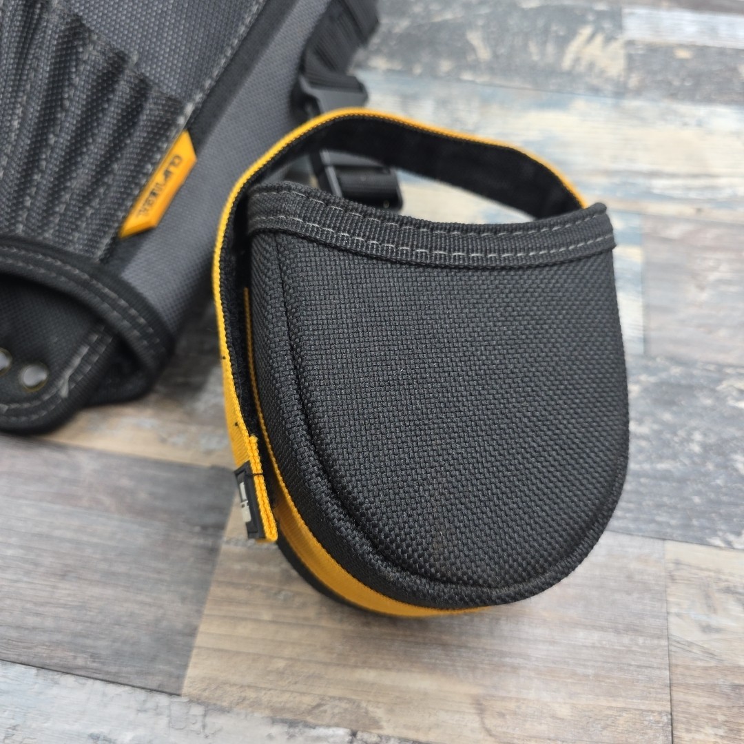ToughBuilt ClipTech Drill Tool Holster Adjustable Black Nylon With Battery Pouch