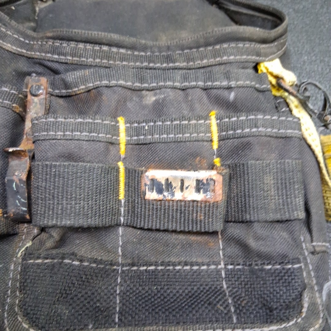 CLC Black Balistic Nylon 12″ x 7″ Multi-Pocket Professional Tool Pouch Bag