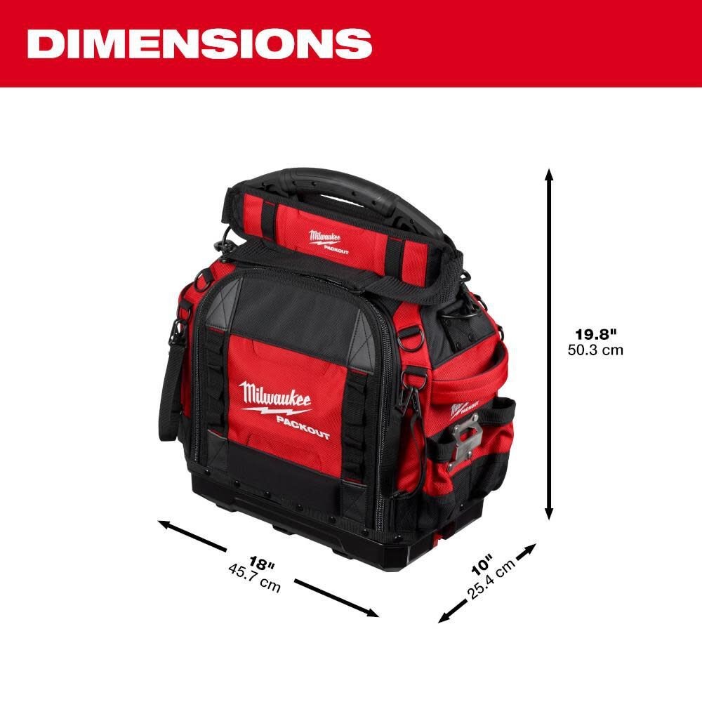 Milwaukee 48-22-8316 PACKOUT 15″ Structured Tool Bag