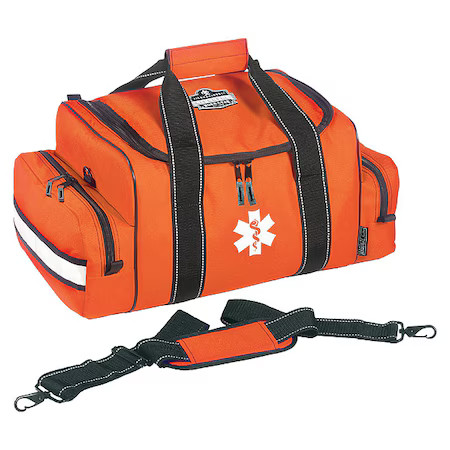 Ergodyne Gb5215 Duffel Bag, Polyester, 19 In L, 12 In W, Orange