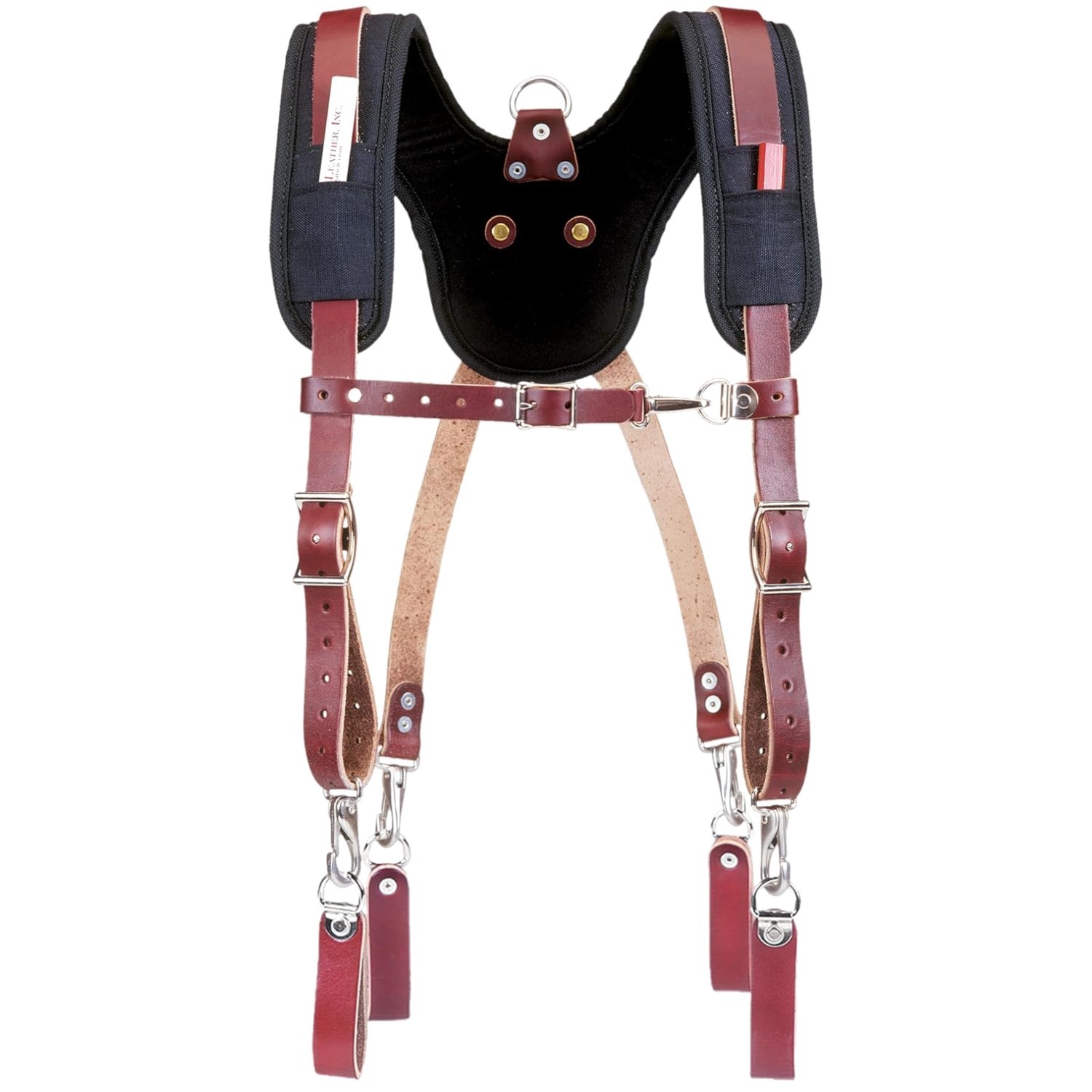 Stronghold Leather Suspender Kit – Pockets Included