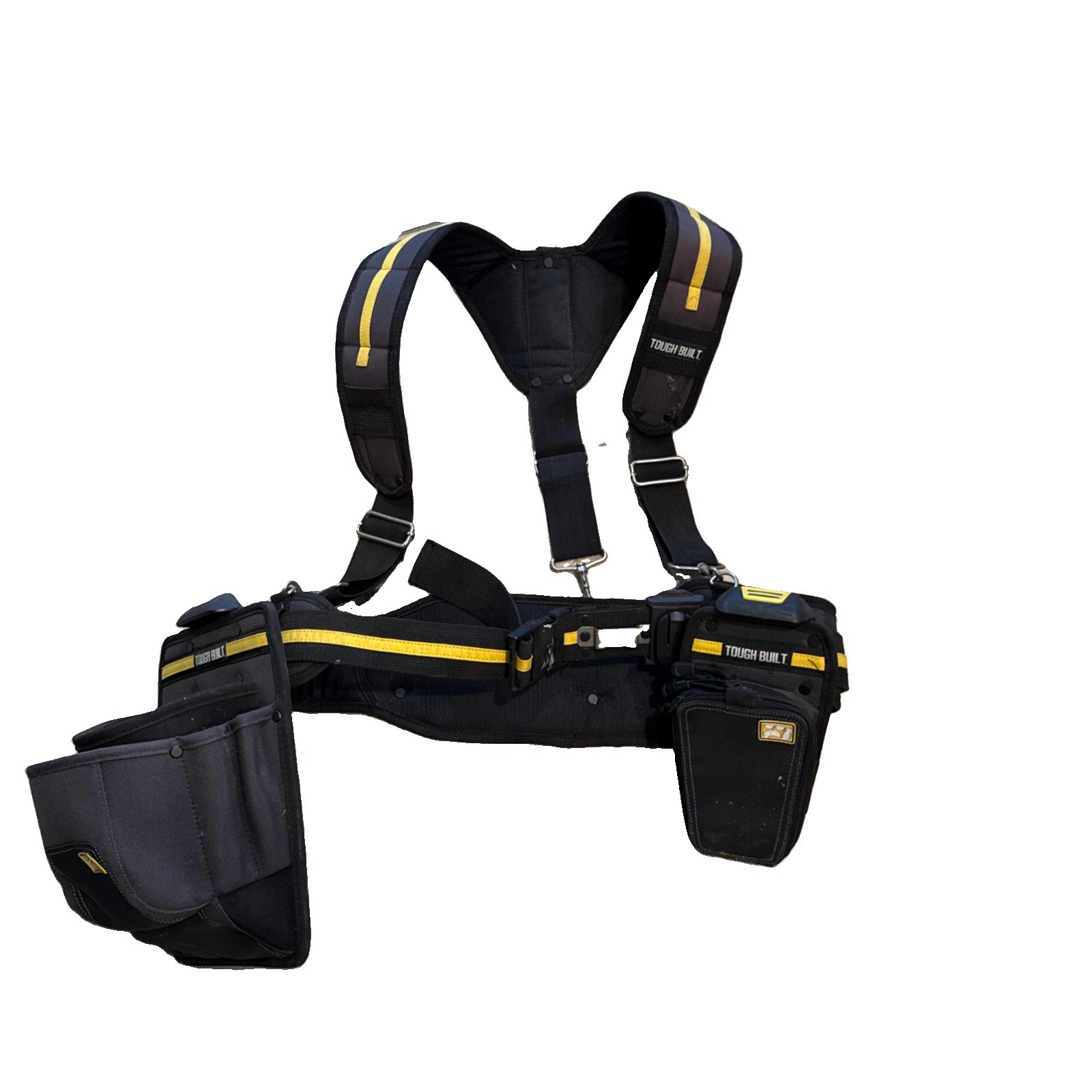 TOUGHBUILT TB CT 101 5P Pro Contractor Tool Belt Rig Set Heavy Duty