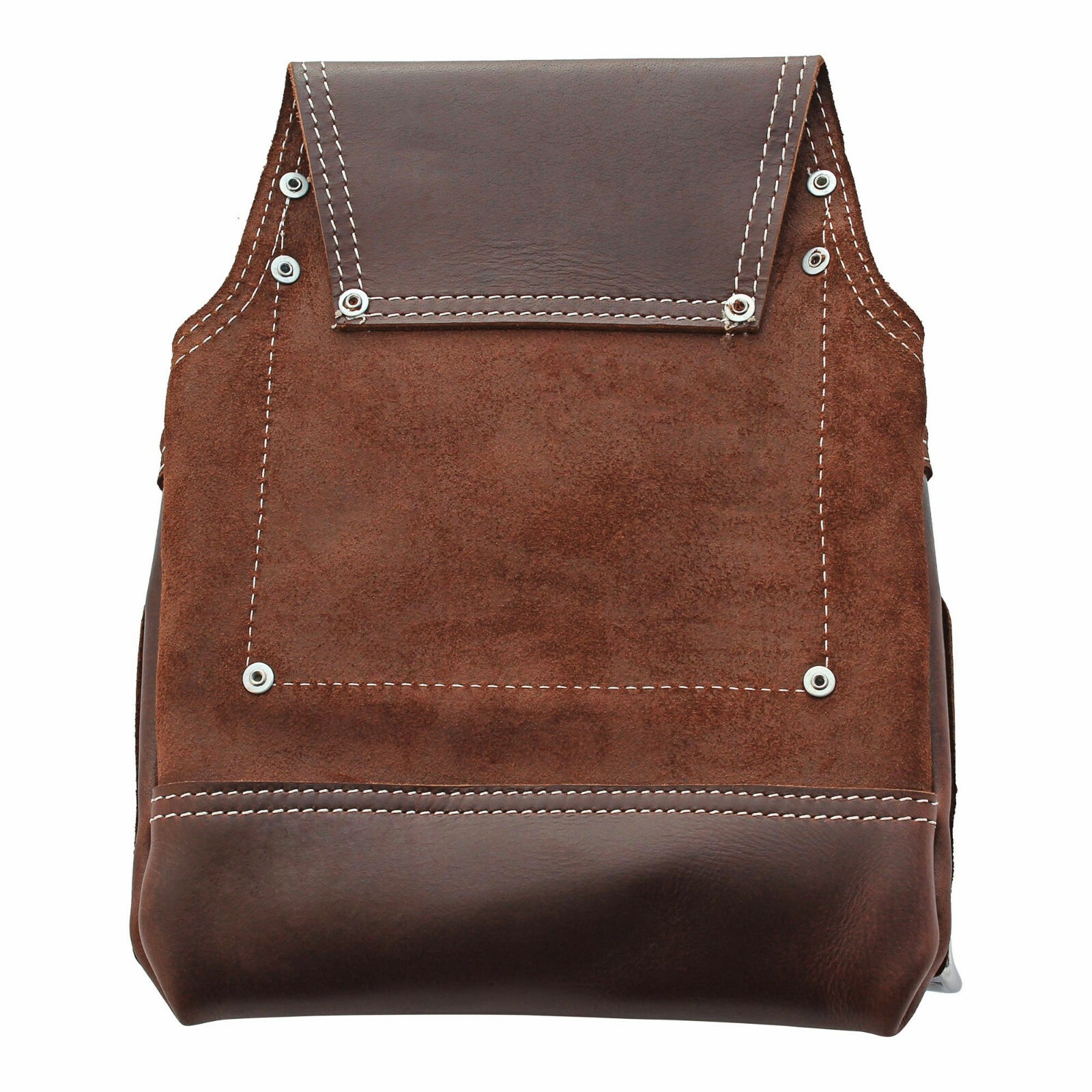 TradeSmith TS5250- 10 Pocket Top Grain Leather Tool Pouch