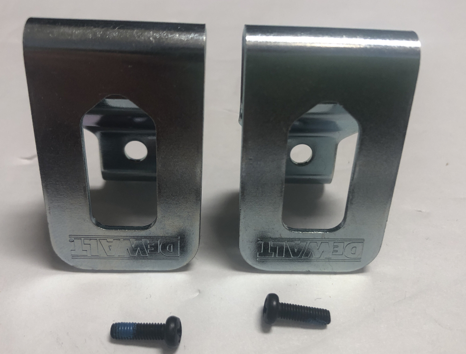 (2) NEW DEWALT Belt Clips Hooks for DCD708 DCF809 DCD996 DCF887 + Most 20V Tools