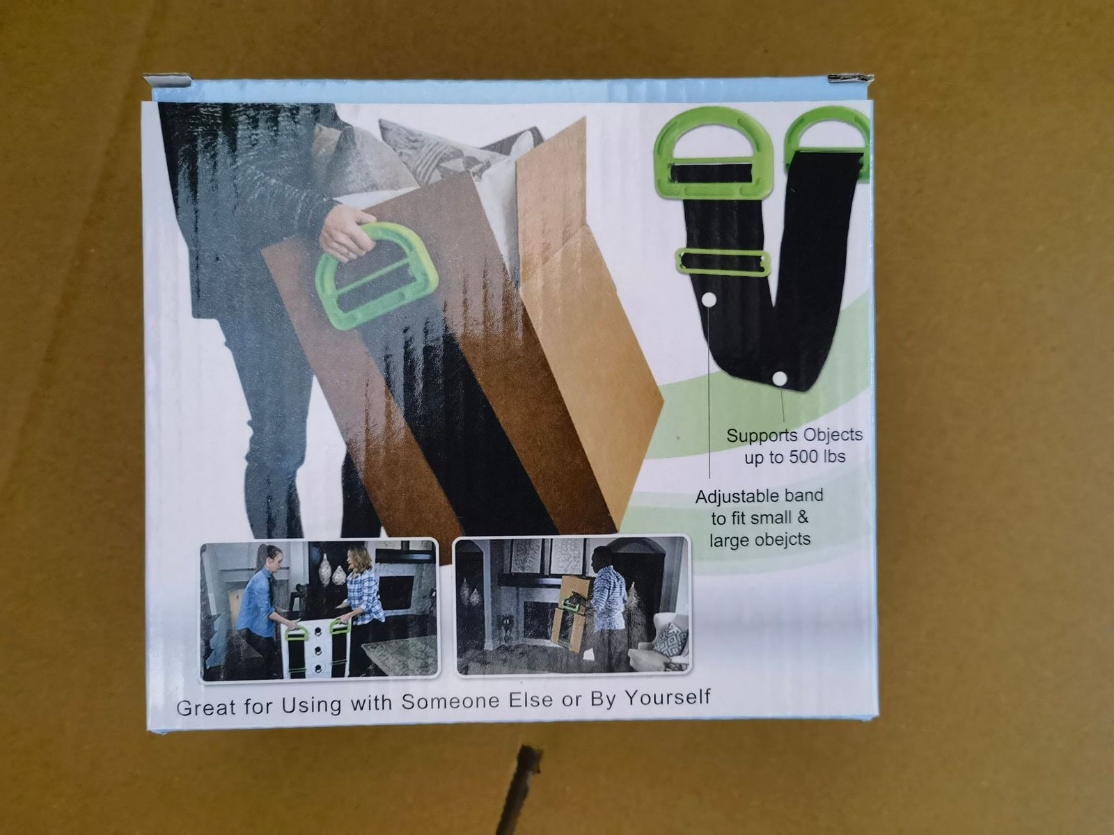 Handheld Labor Saving Moving Lifting Straps for Furniture Boxes Appliances