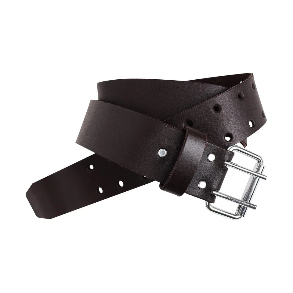 2″ Wide Leather Tool Belt – Top Grain, Strong & Durable for Heavy Duty Work
