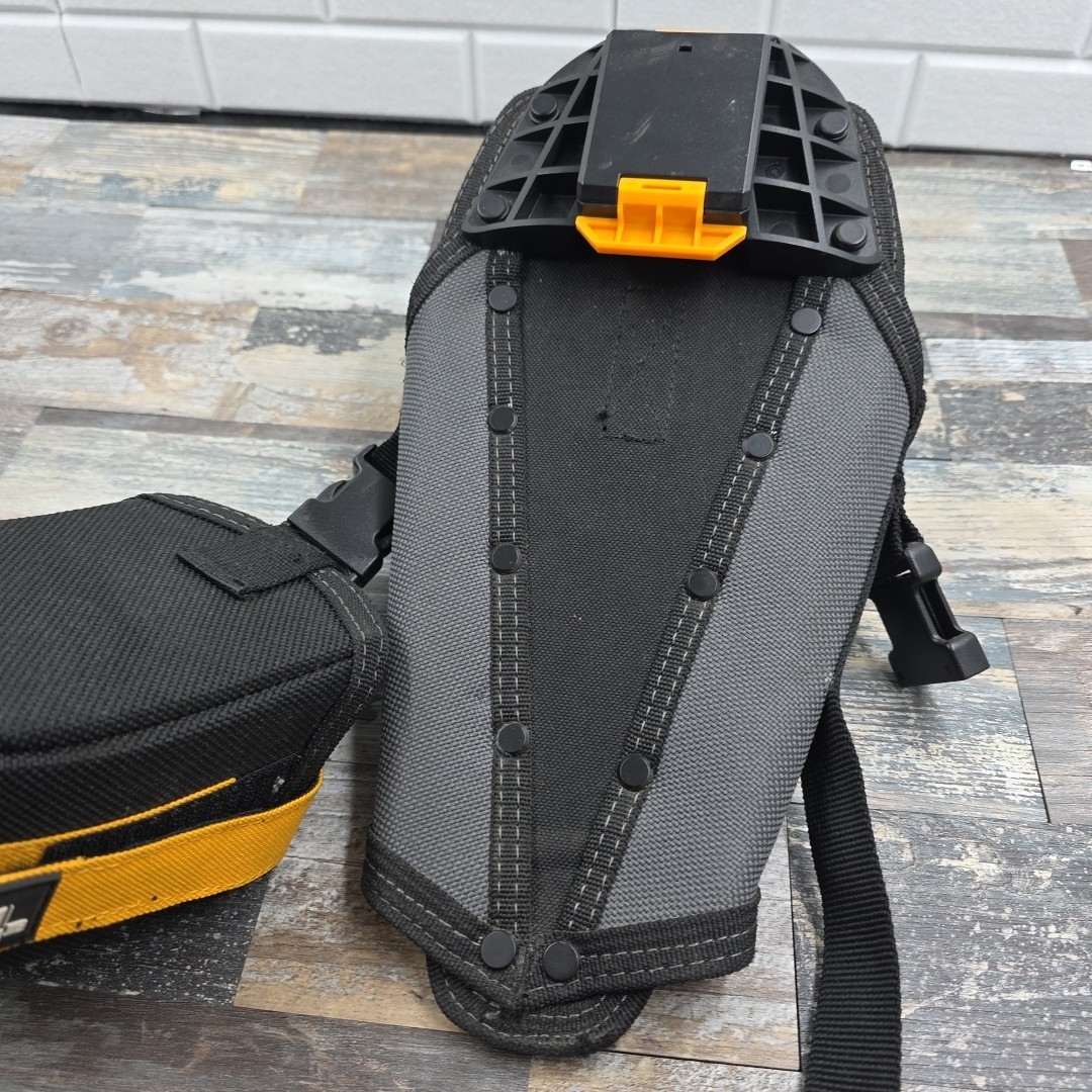 ToughBuilt ClipTech Drill Tool Holster Adjustable Black Nylon With Battery Pouch