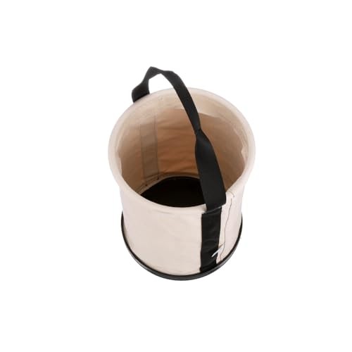 5109 Canvas Bucket, Wide-opening Straight-wall Tool Bucket Is Made O