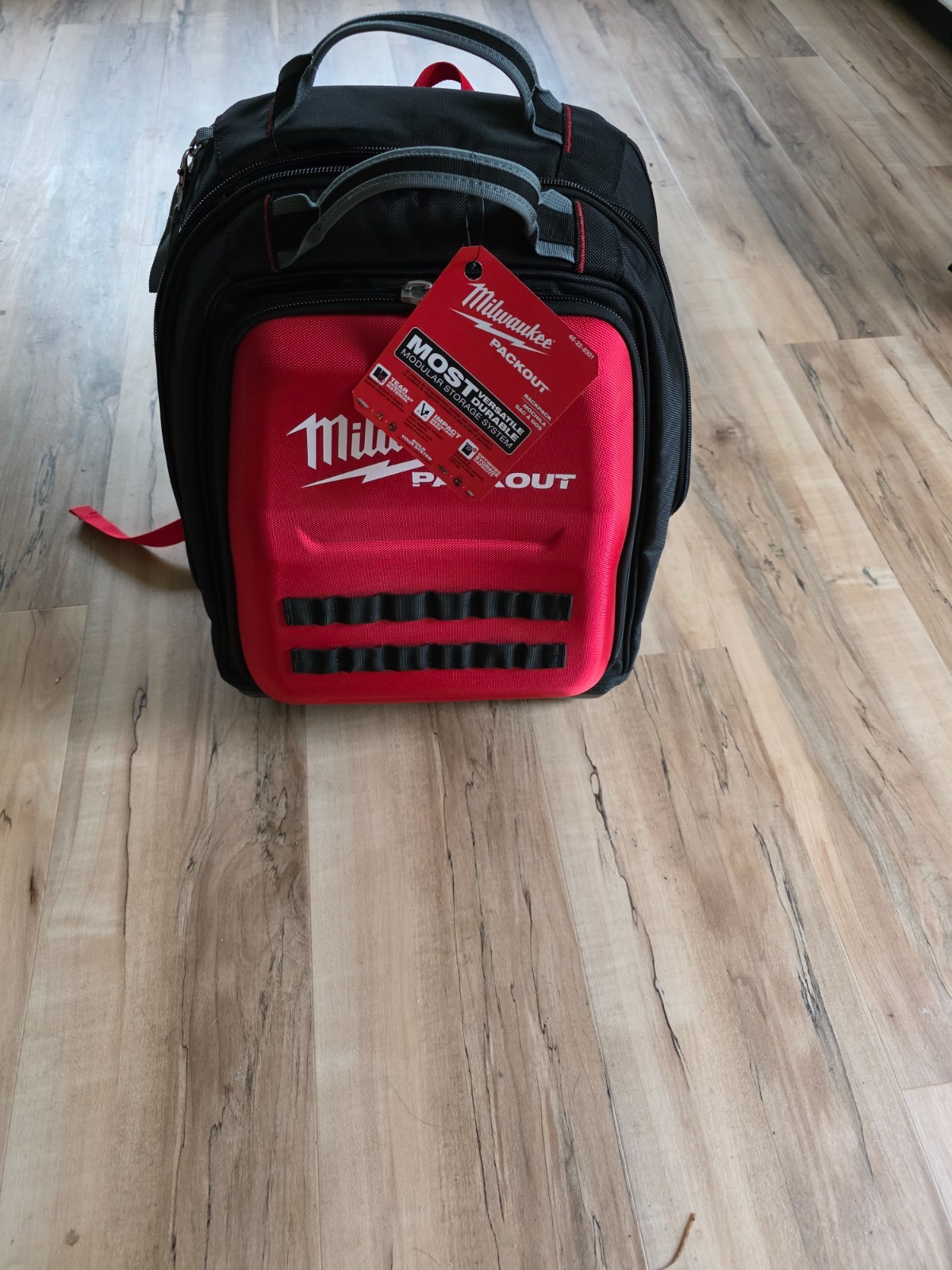 Milwaukee 48-22-8301 48-Pocket Tear-Resistant PACKOUT Modular Storage Backpack