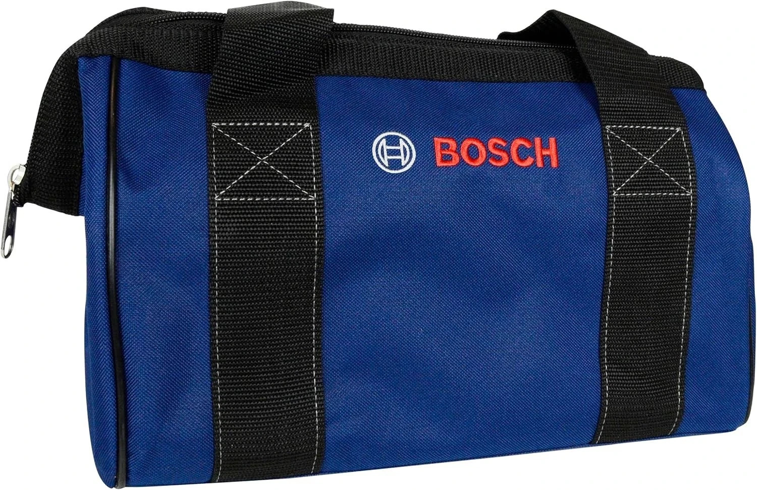 Bosch 2610041759 Heavy-Duty 13x9x9 Dark Blue Canvas Tool Bag | Reinforced Handle