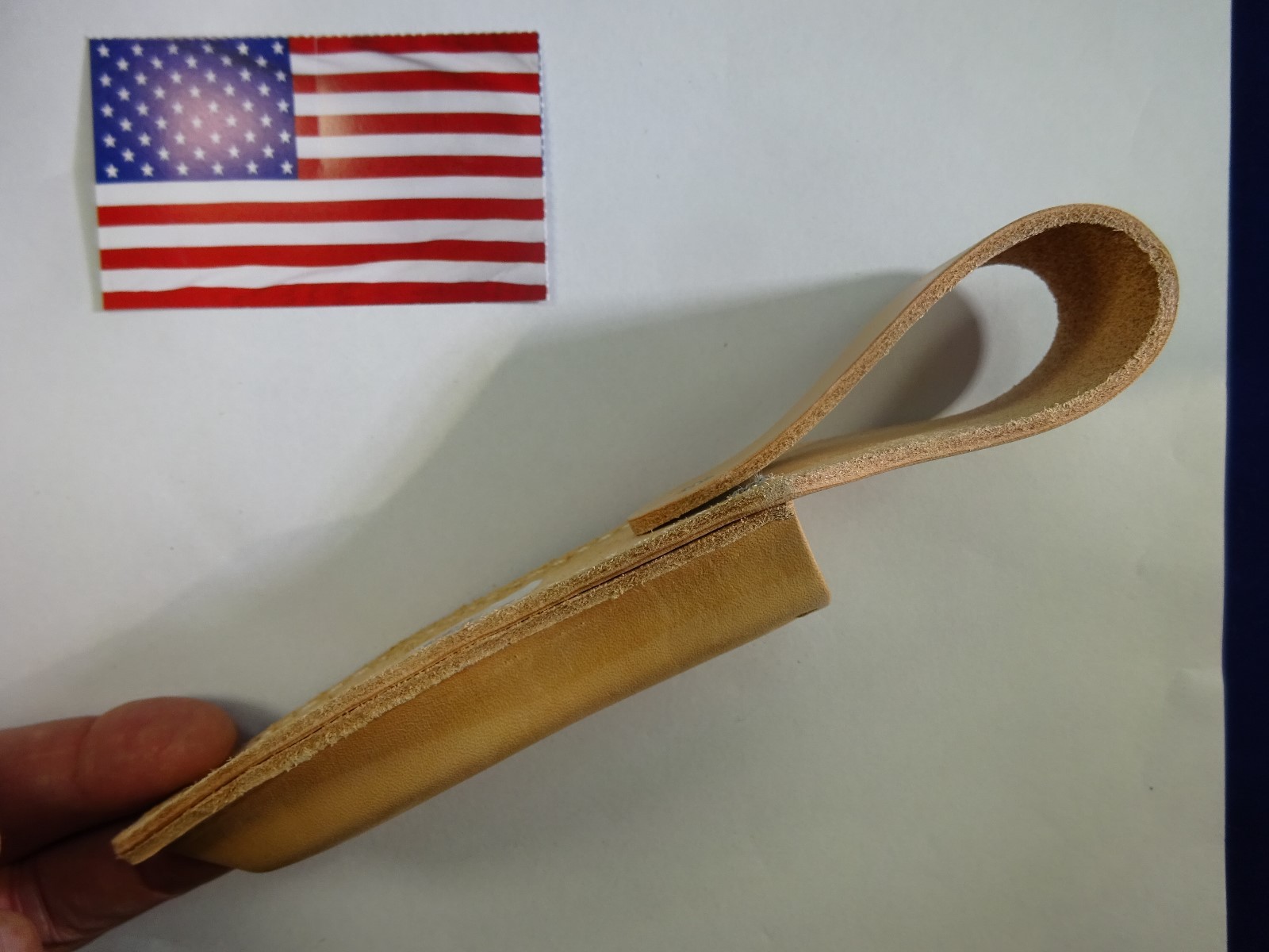 Wilde Tool A67/BL Professional Leather Plier Pouch Hvy-Duty-Belt-Loop USA MADE