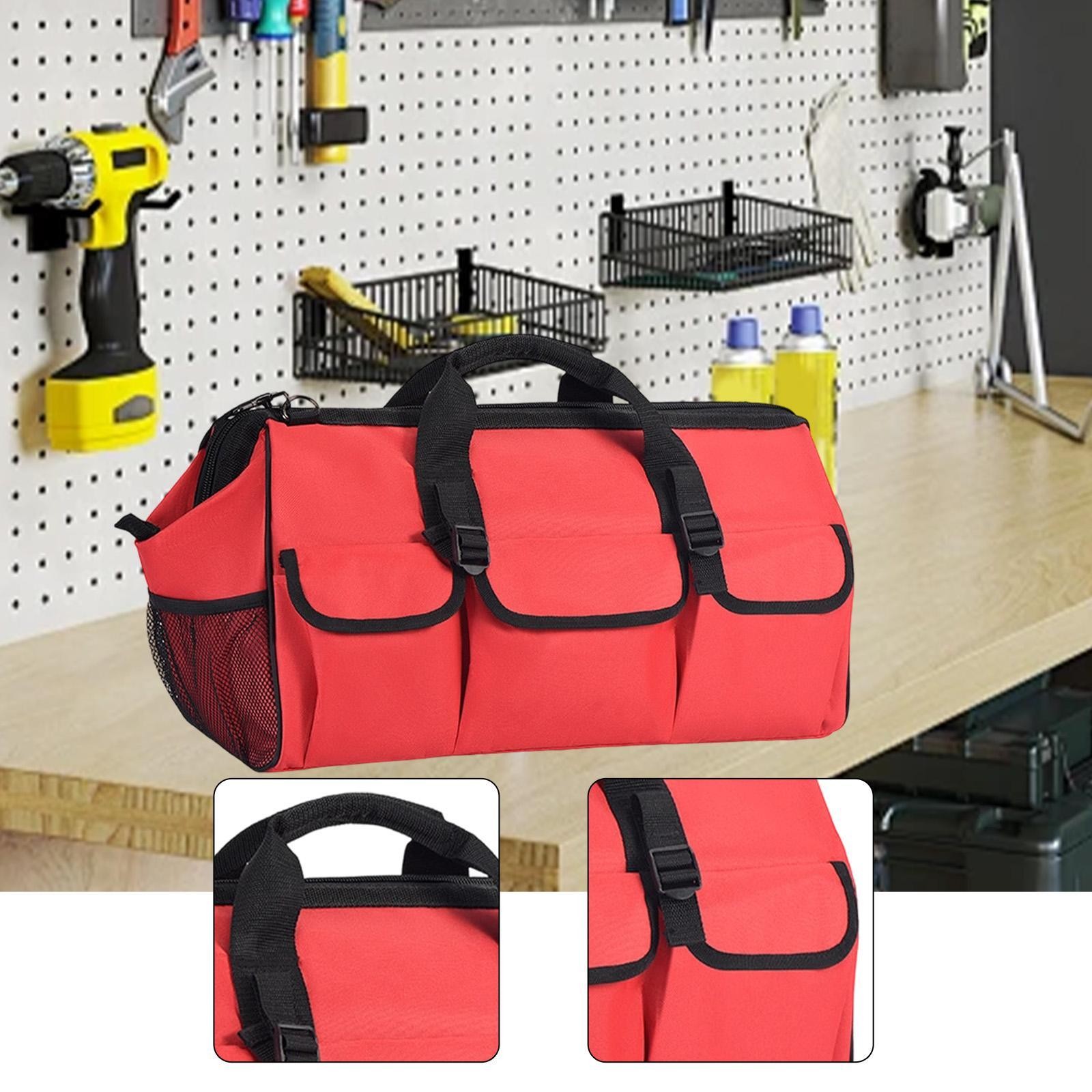 Tool Bag Cleaning Supplies Bag Multiuse Portable with Handle Tote for Mechanical